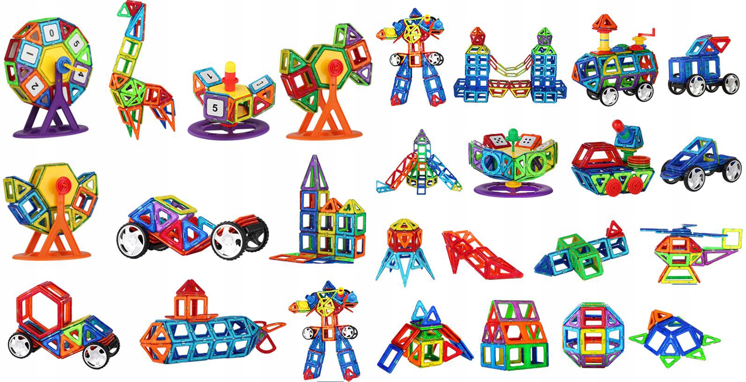 KLOCKI MAGNETYCZNE KUFEREK 112 EL. NR:6522