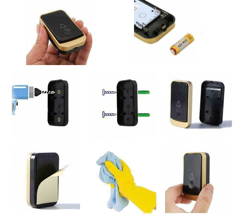 DZWONEK FLASH WDB-05 2XODBIORNIK