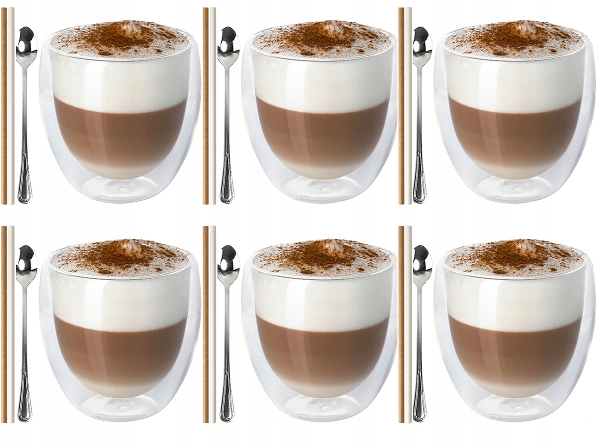 KOMPLET SZKLANEK DO LATTE 235ML X 6SZT. (NR 3675)
