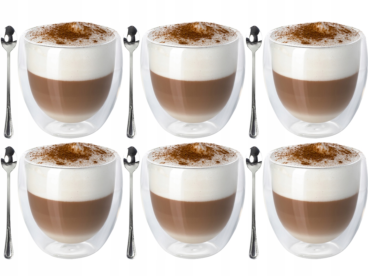 KOMPLET SZKLANEK DO LATTE 235ML X 6SZT. (NR 3675)