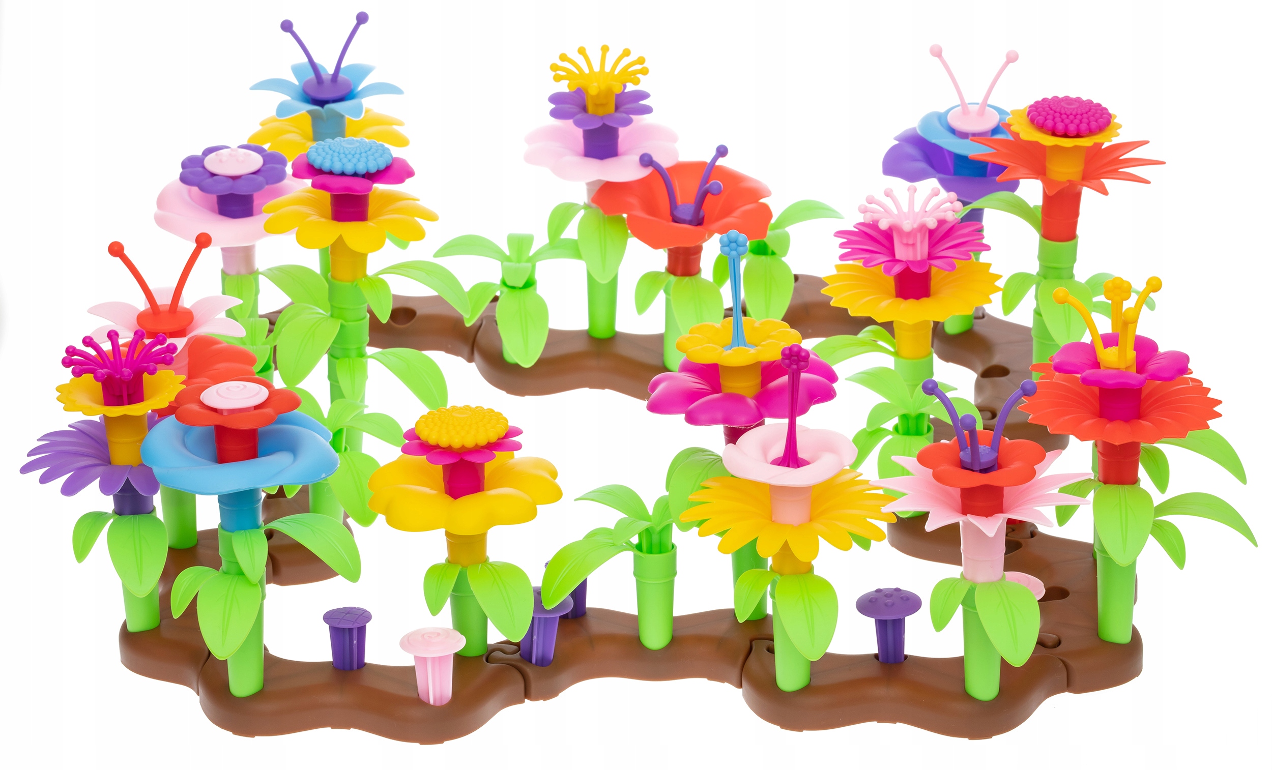 KLOCKI KWIATY MINI 104 EL. NR:7710