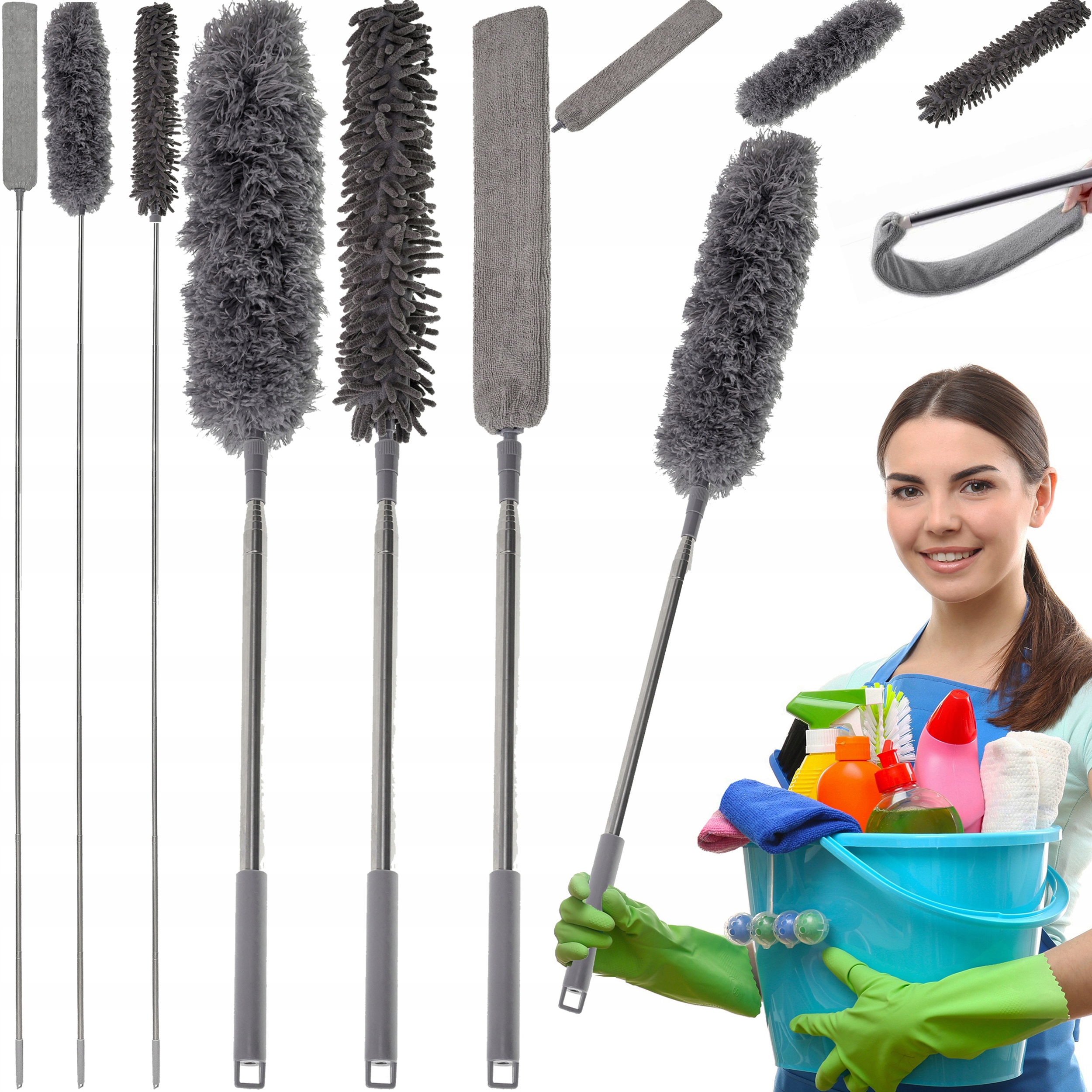 SZCZOTKA DO KURZU 3W1