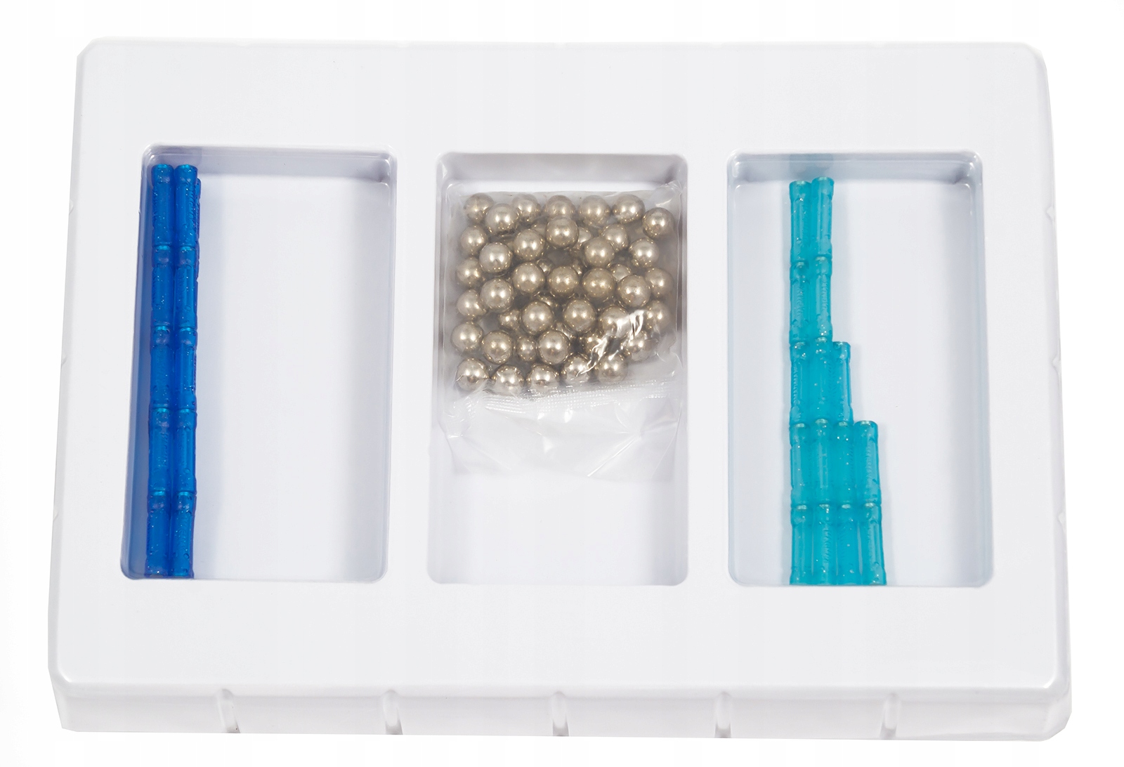 KLOCKI MAGNETYCZNE ZIMOWE ZESTAW 84EL