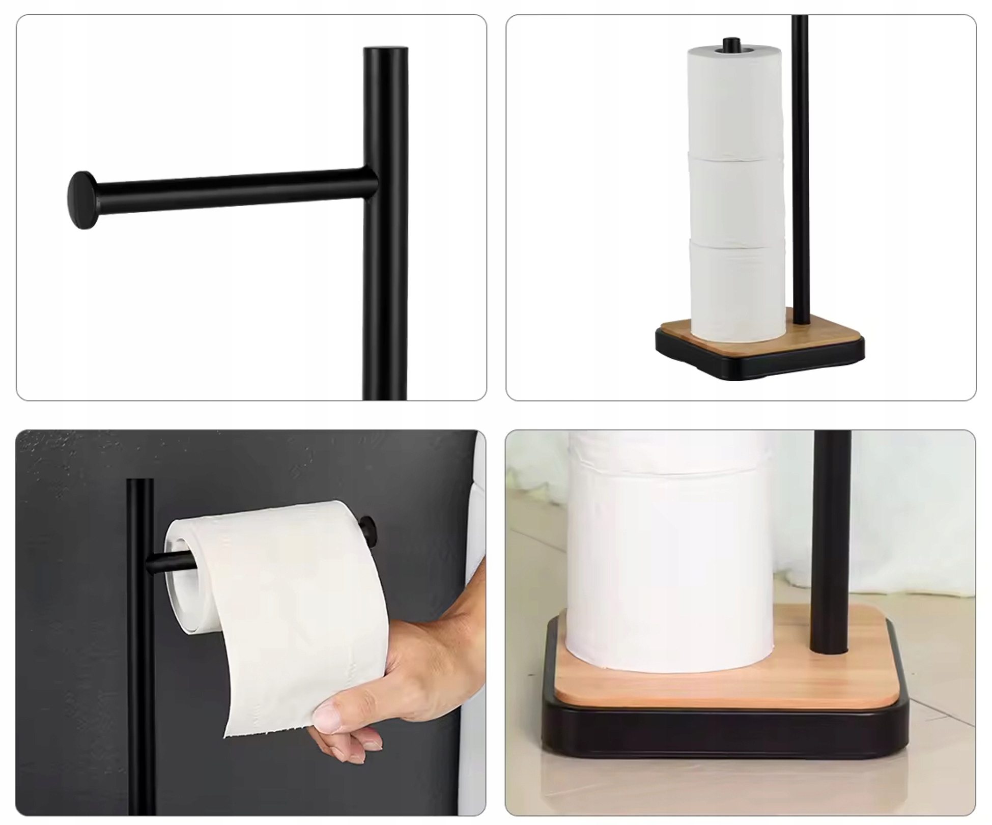 WOOD STOJAK NA PAPIER TOAL. NR:9479