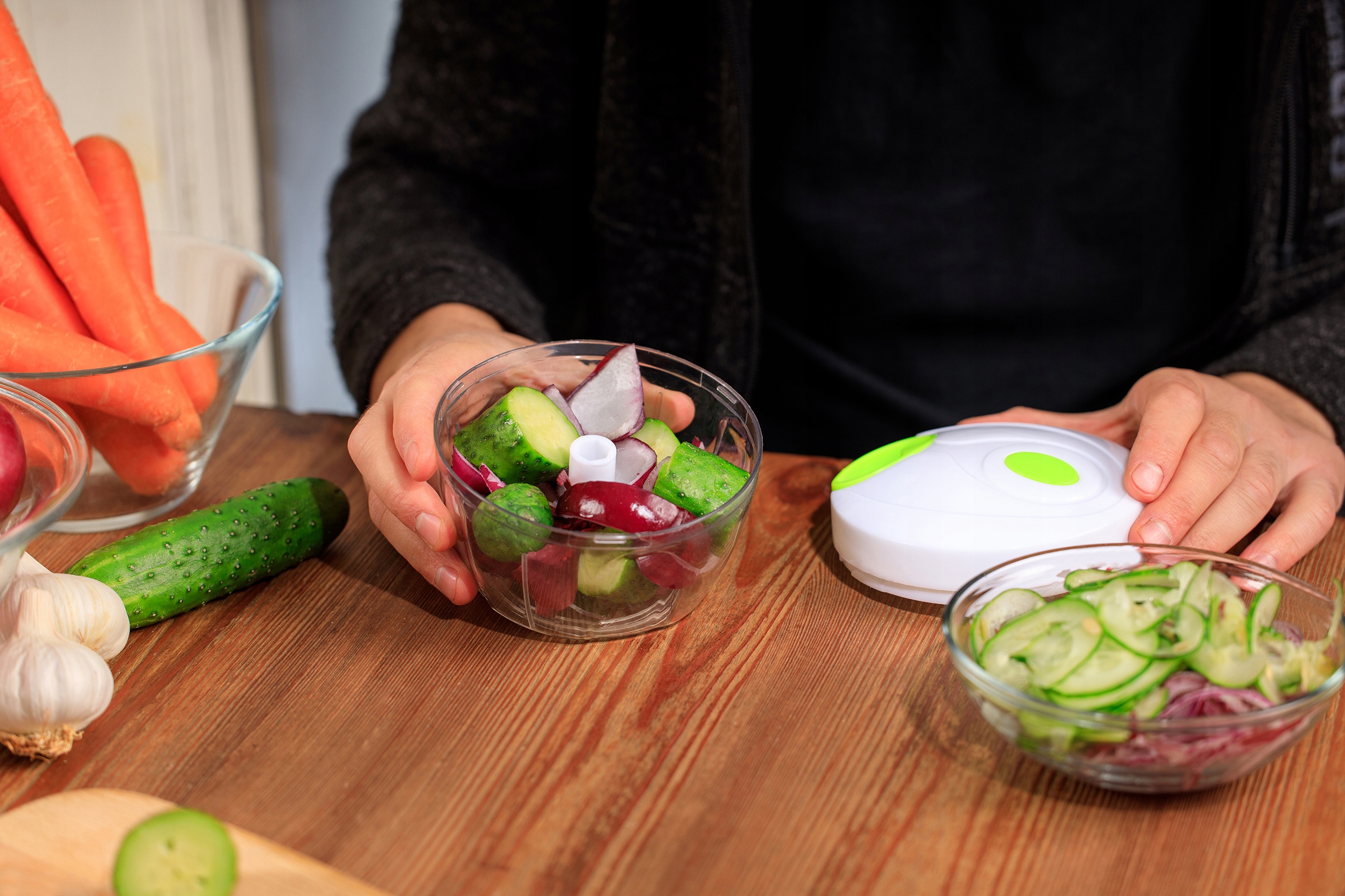 ROZDRABNIACZ DO WARZYW (OKRAGLY)