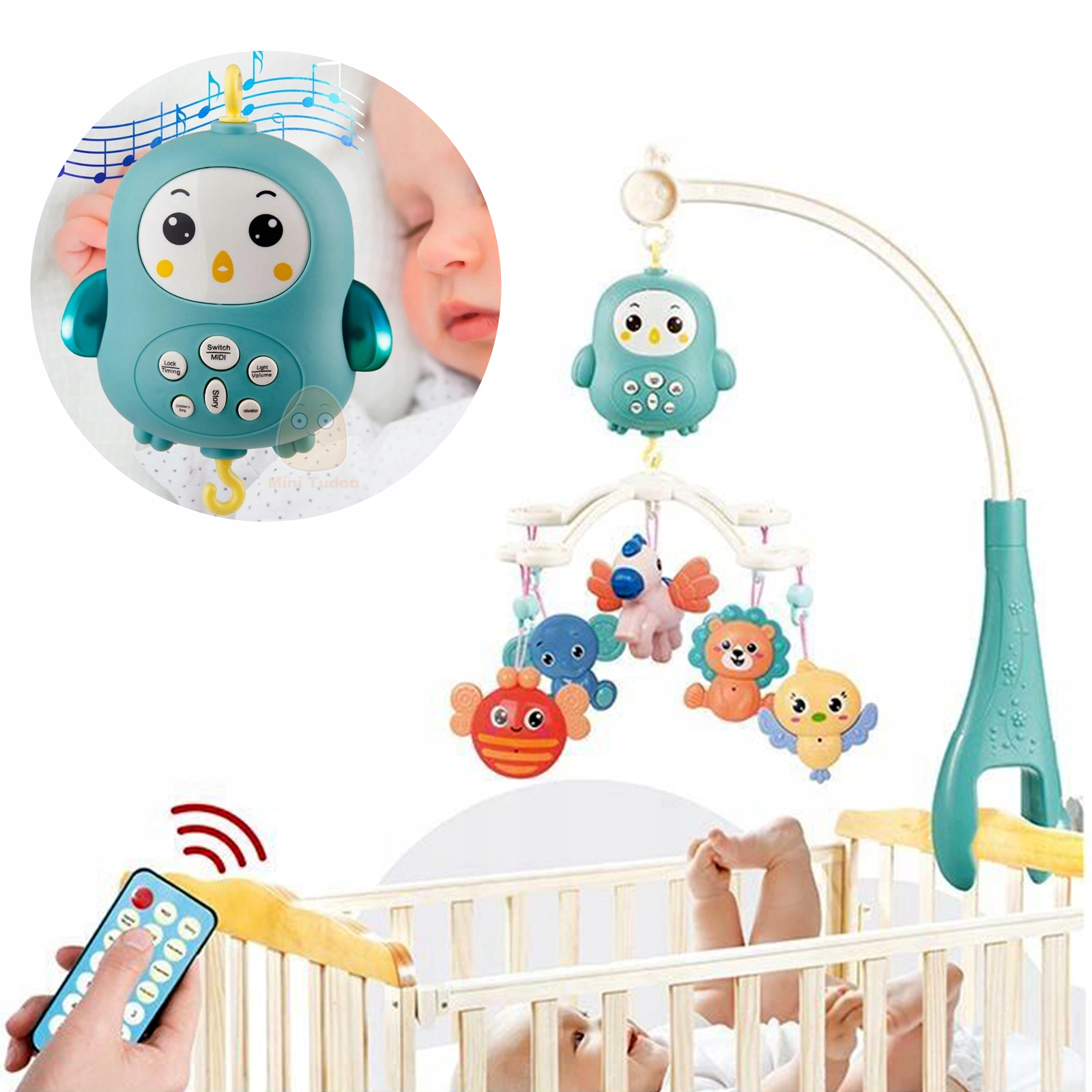 KARUZELA DO LOZECZKA Z PILOTEM