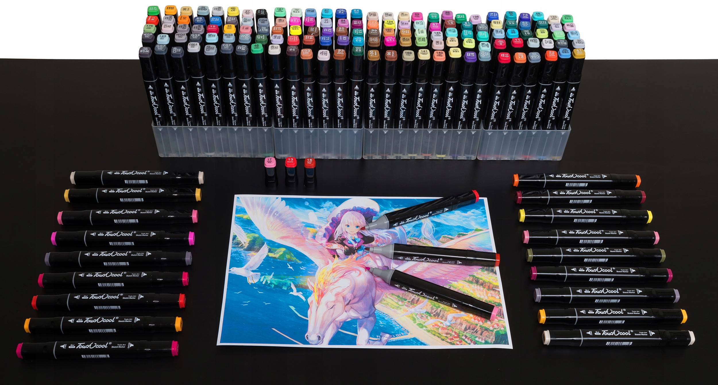 MARKERY ALKOHOLOWE SIAM-48 SZT.