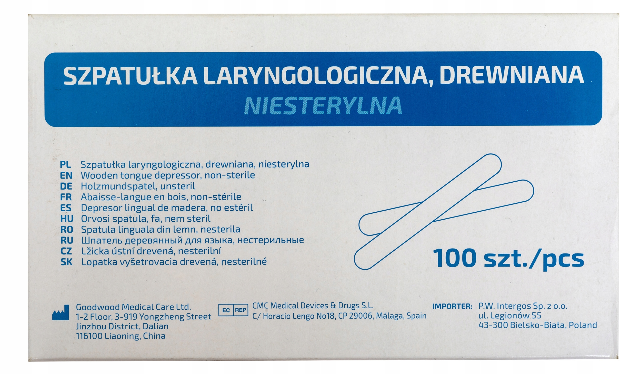 PATYCZKI. DO WOSKU 100.SZT.