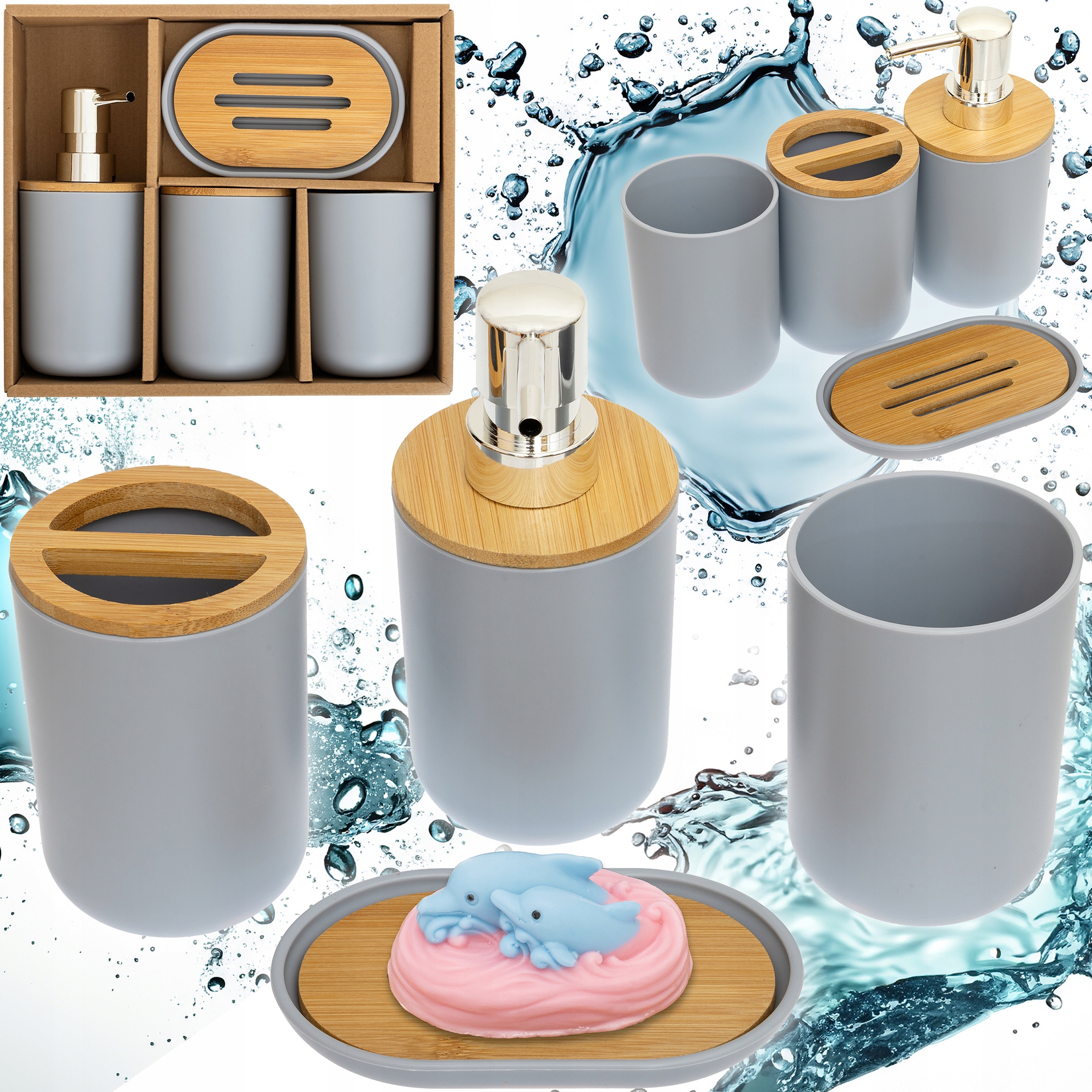 ZESTAW NA UMYWALKE 4 EL NR:7659