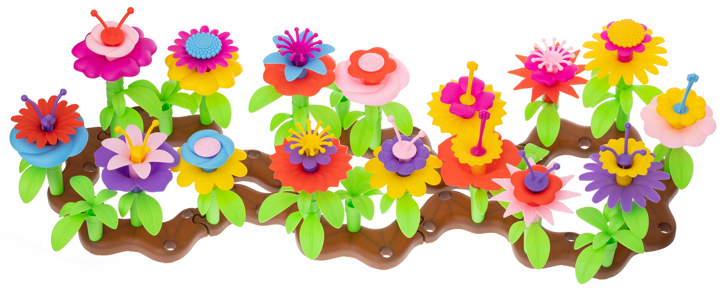 KLOCKI KWIATY MINI 104 EL. NR:7710