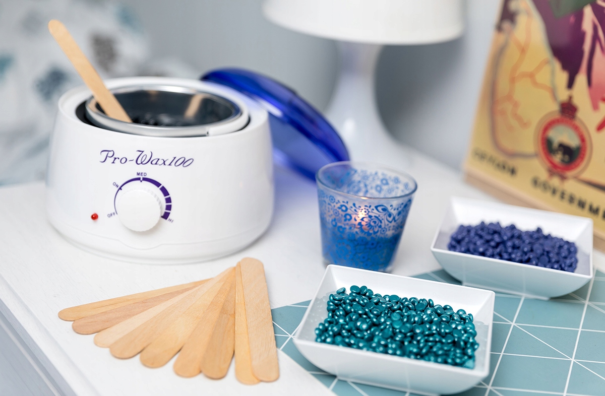 PODGRZEWACZ DO WOSKU + 400G WOSK + 100 PATYCZKI