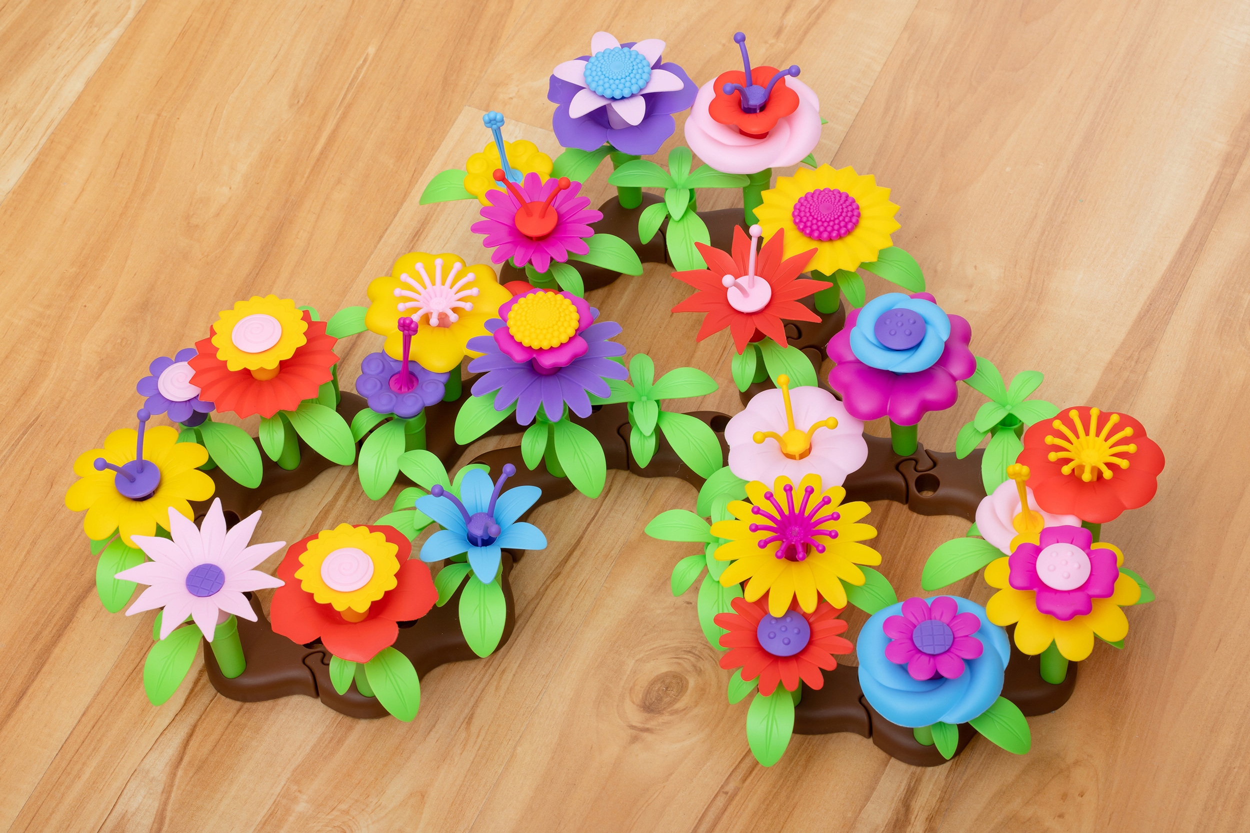 KLOCKI KWIATY MINI 104 EL. NR:7710