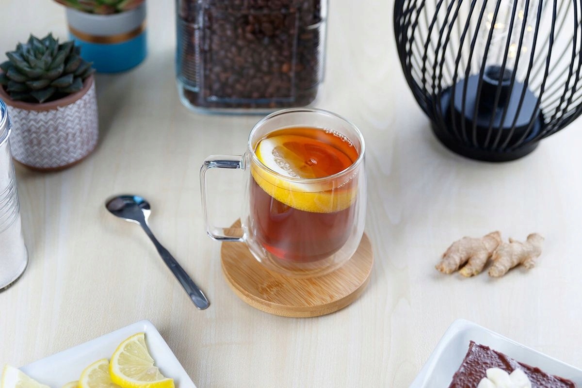 KOMPLET SZKLANEK KUFLOWYCH Z UCHEM 300ML X2SZT. (NR 4474)