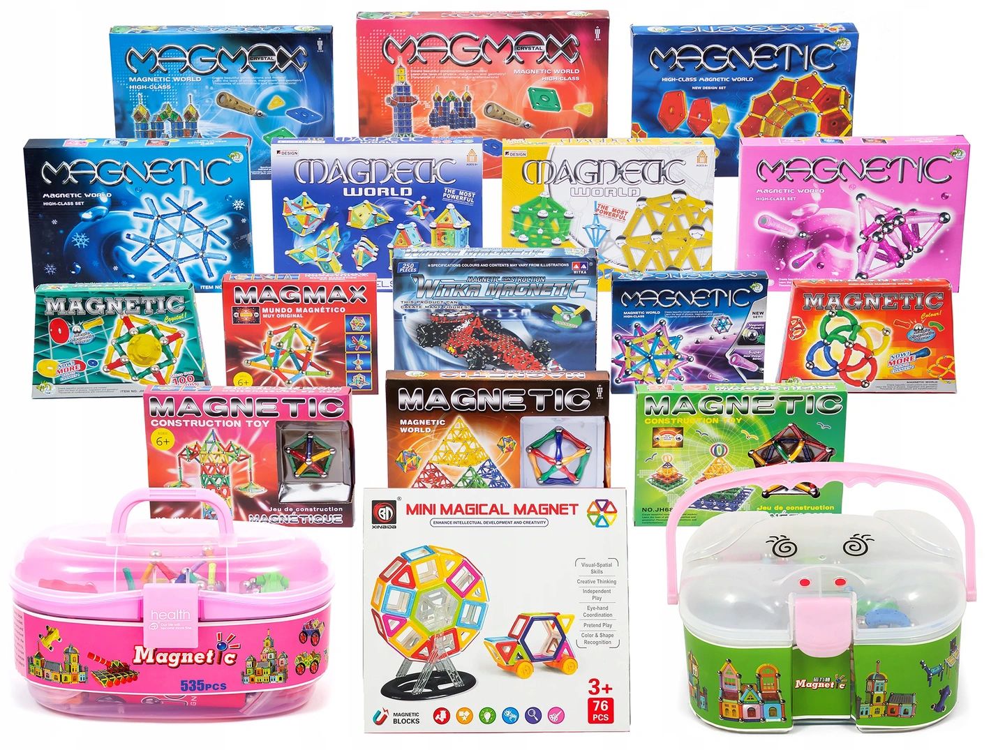 KLOCKI MAGNETYCZNE 52EL.