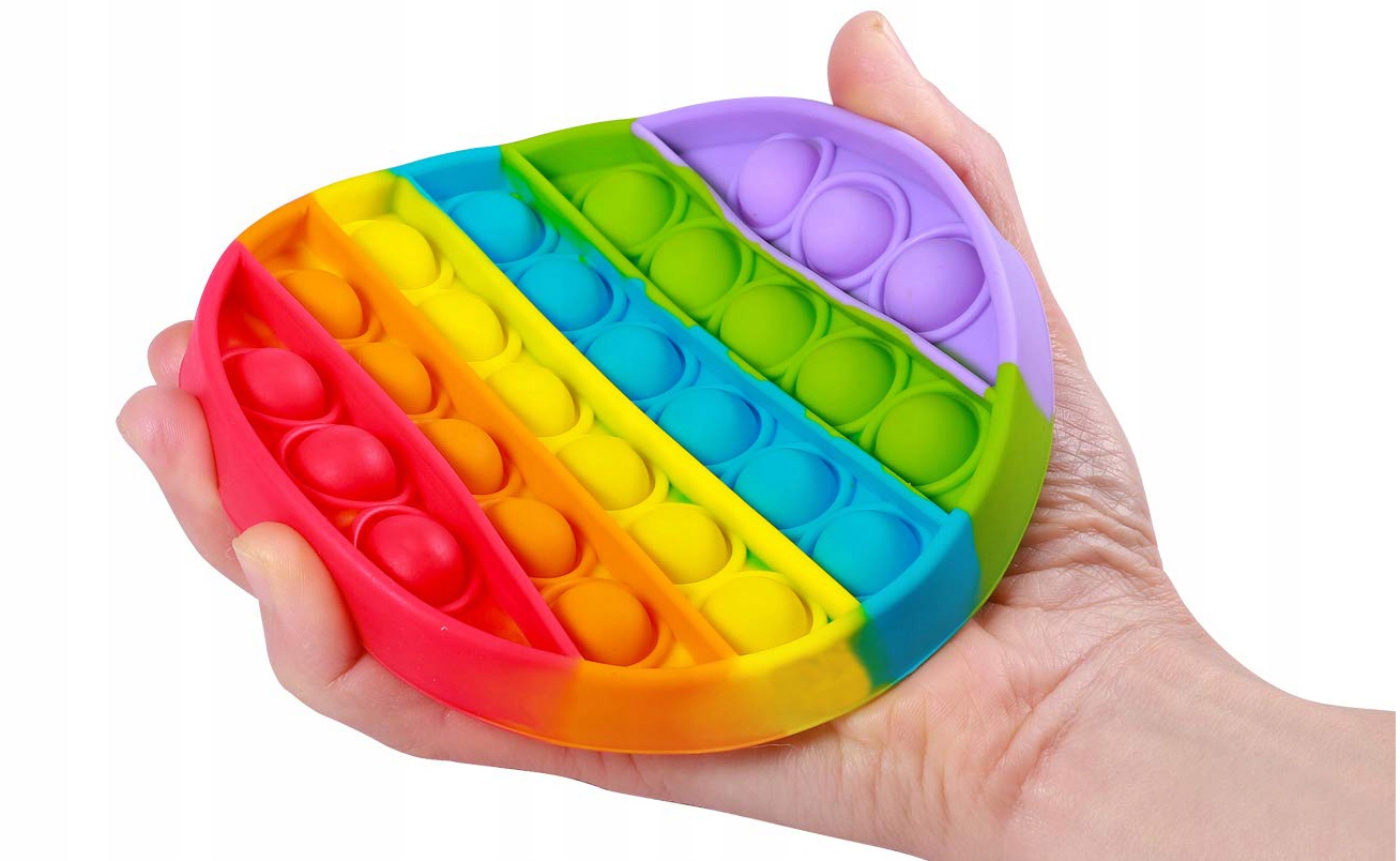 ZABAWKA SENSORYCZKA KOLO RAINBOW