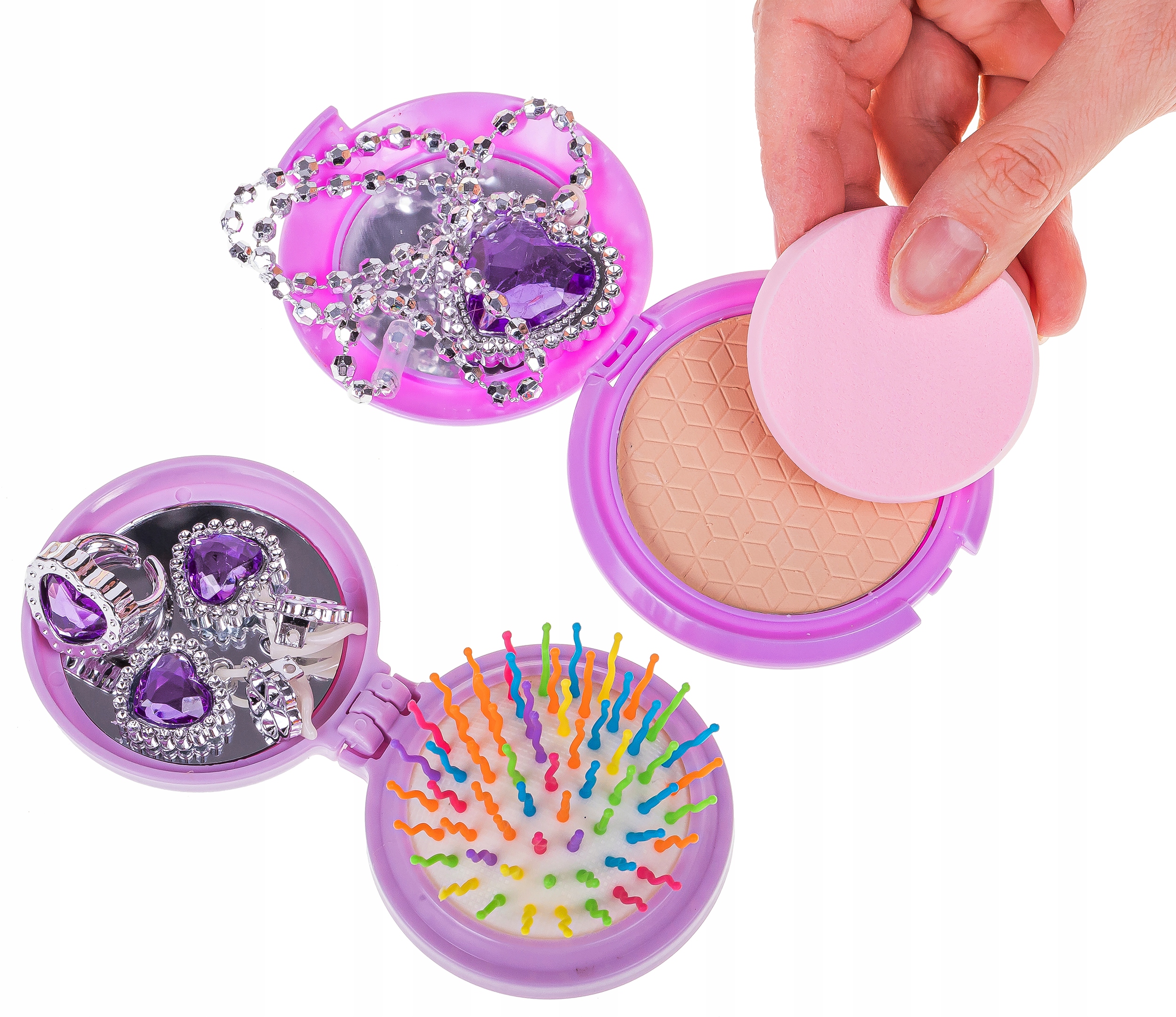 KUFEREK DO MAKIJAZU RAINBOW NEW NR:9042