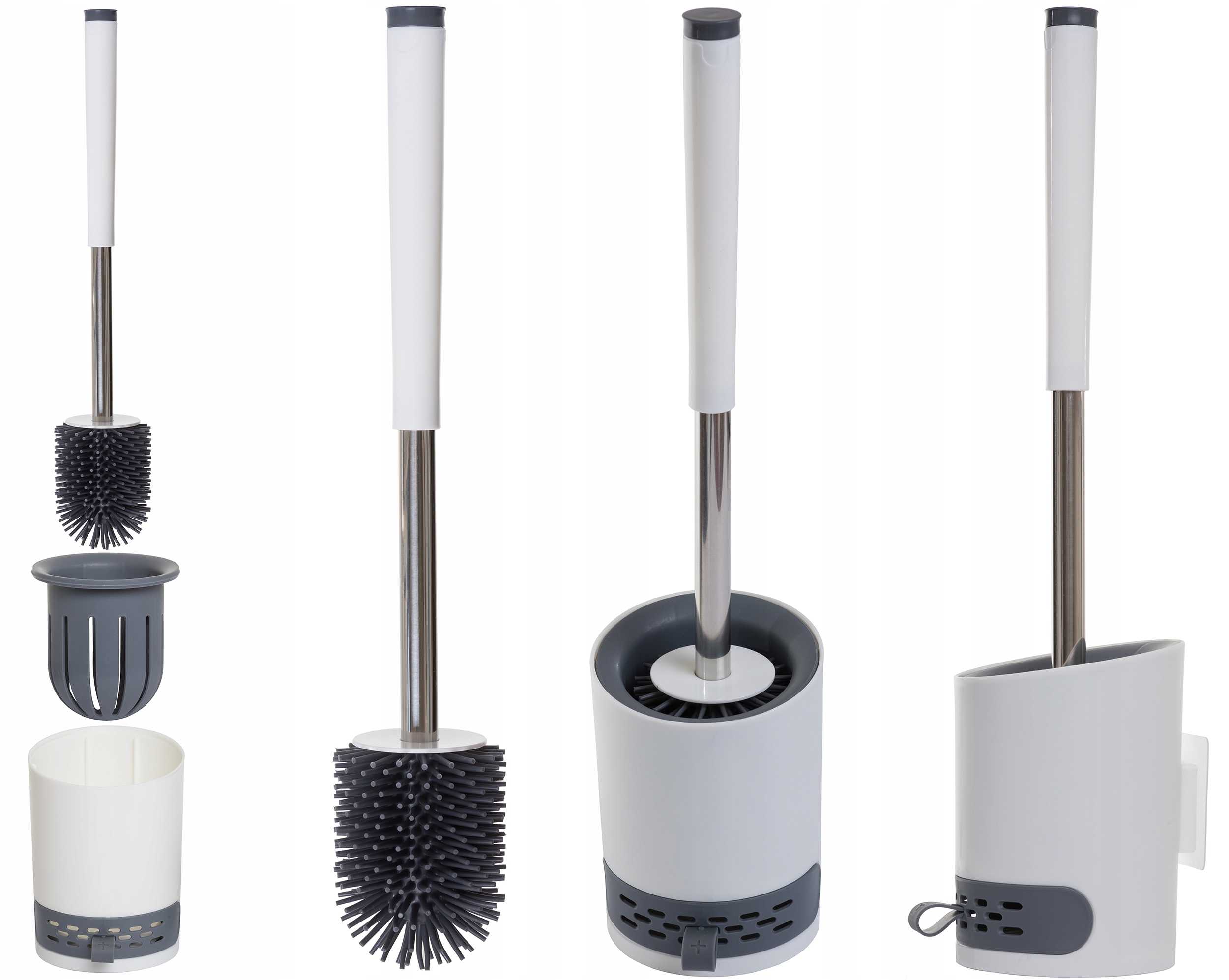 SZCZOTKA SILIKONOWA DO WC WALEC NR:5945