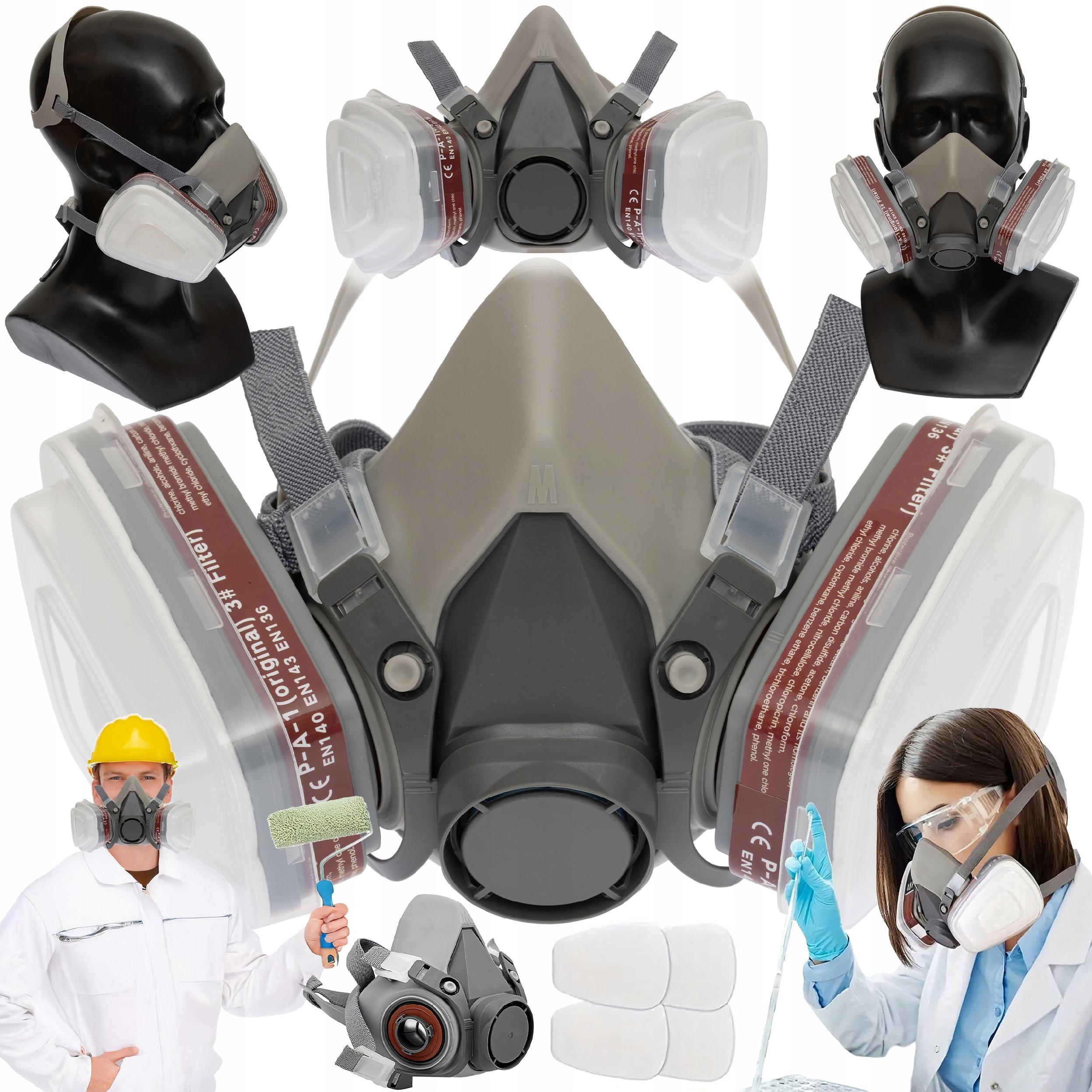 MASKA LAKIERNICZA PÓŁMASKA OCHRONNA NR:4798