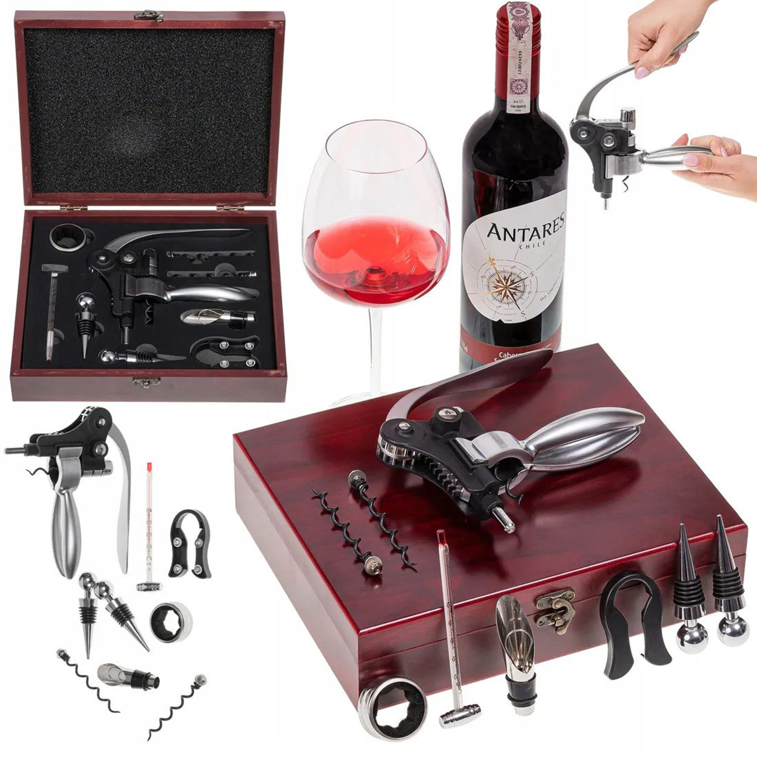 WALIZKA- AKCESORIA DO WINA NR:7376