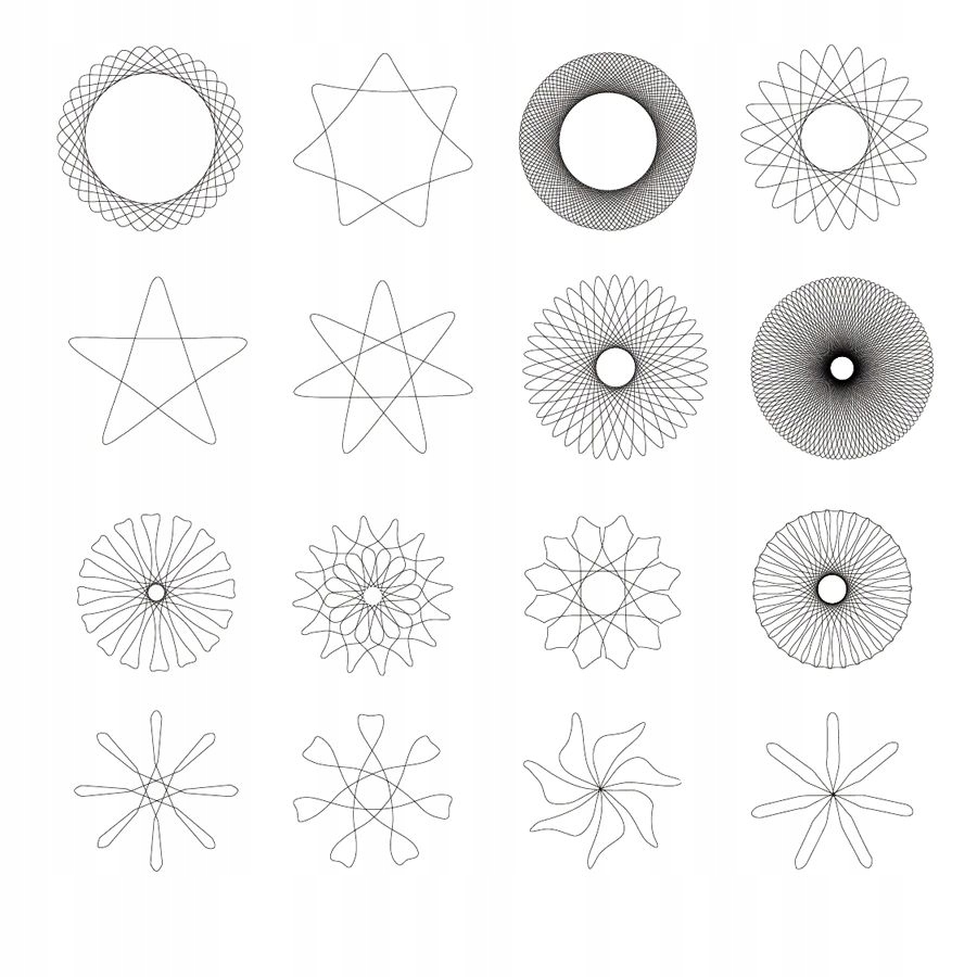 SPIROGRAF DO RYSOWANIA NR:7734