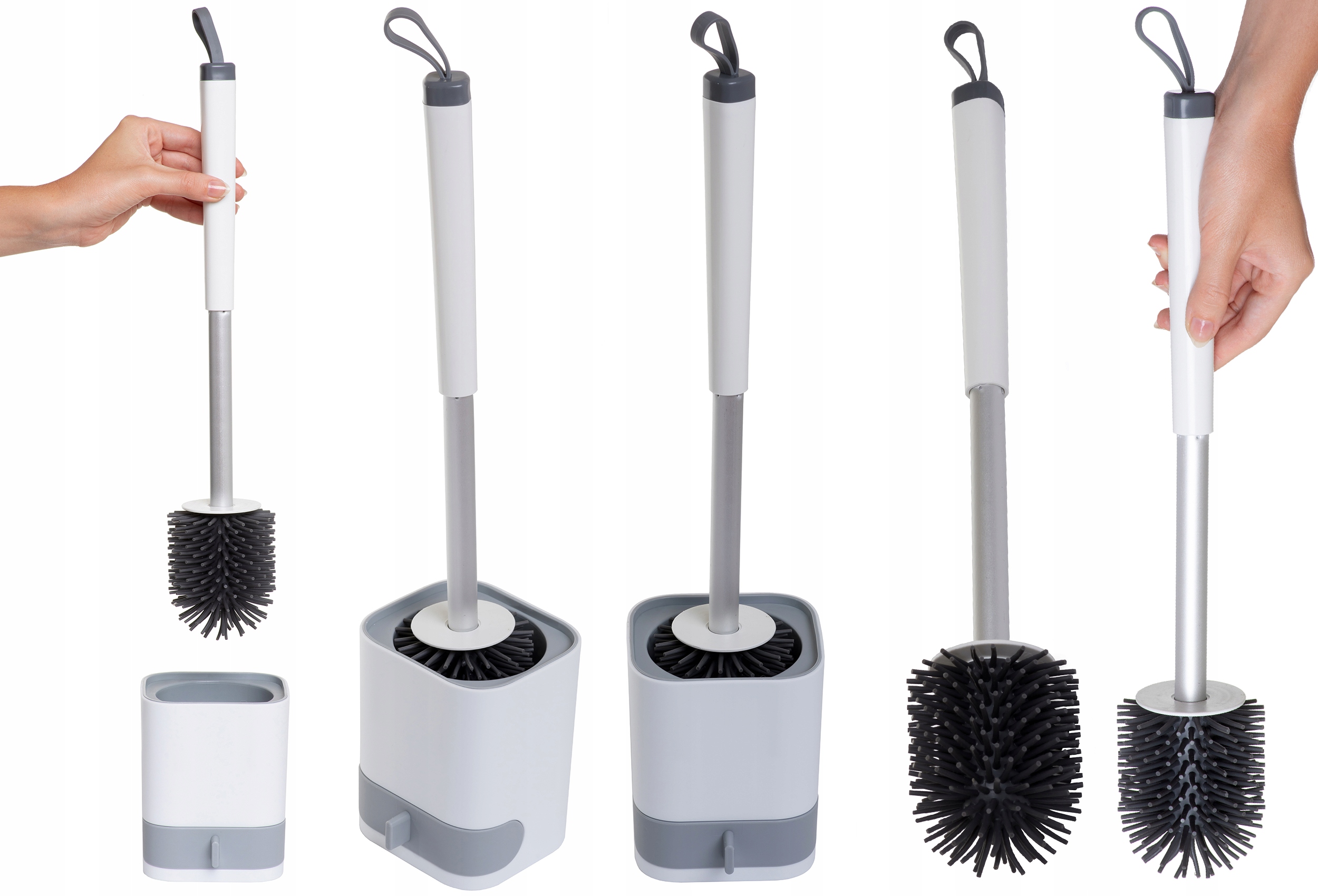 SZCZOTKA DO WC Z POJEMNIKIEM NR:5952