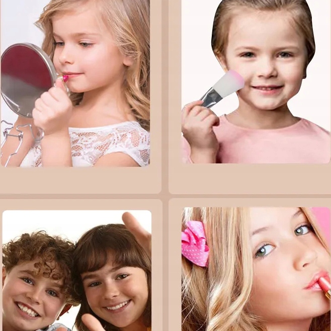 KUFEREK DO MAKIJAZU PINK NR:8076