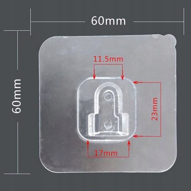 BEZBARWNY HACZYK SAMOPRZYLEPNY