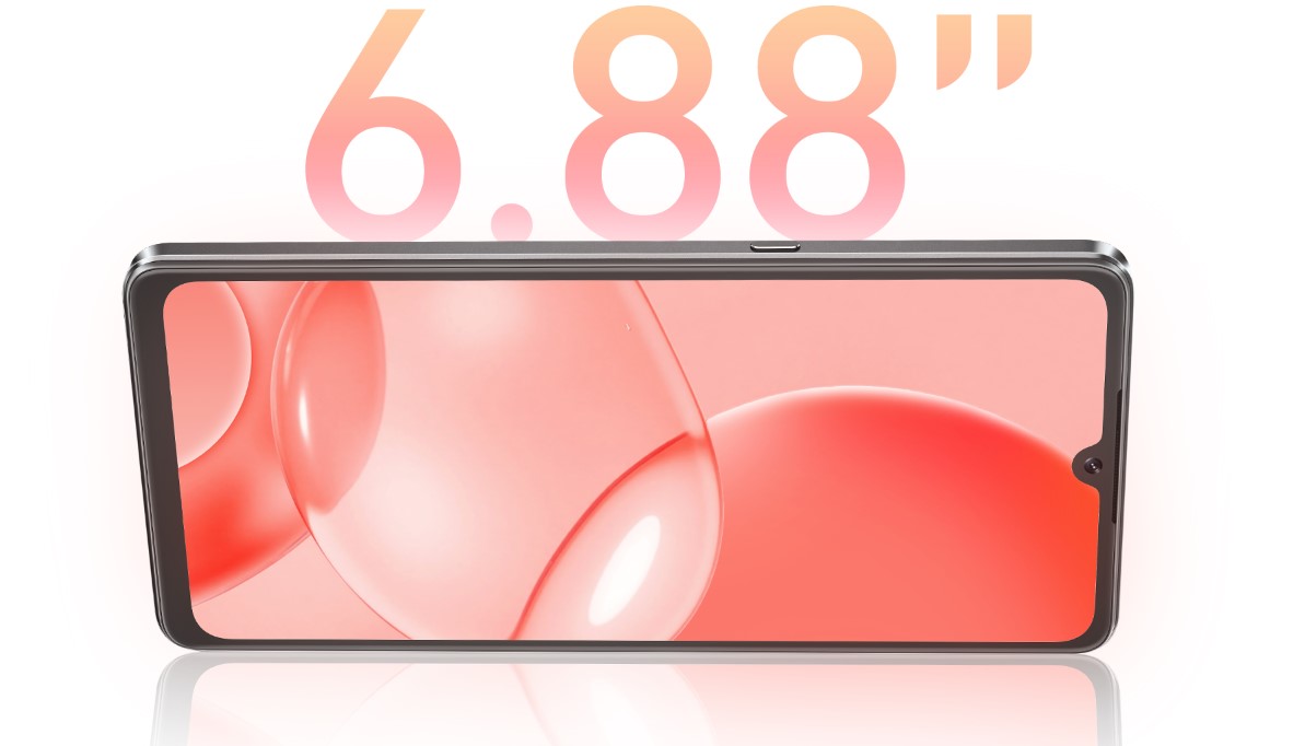 Cubot X100 – 6,88 cala HD+ 120 Hz Cubot X100 – duży ekran