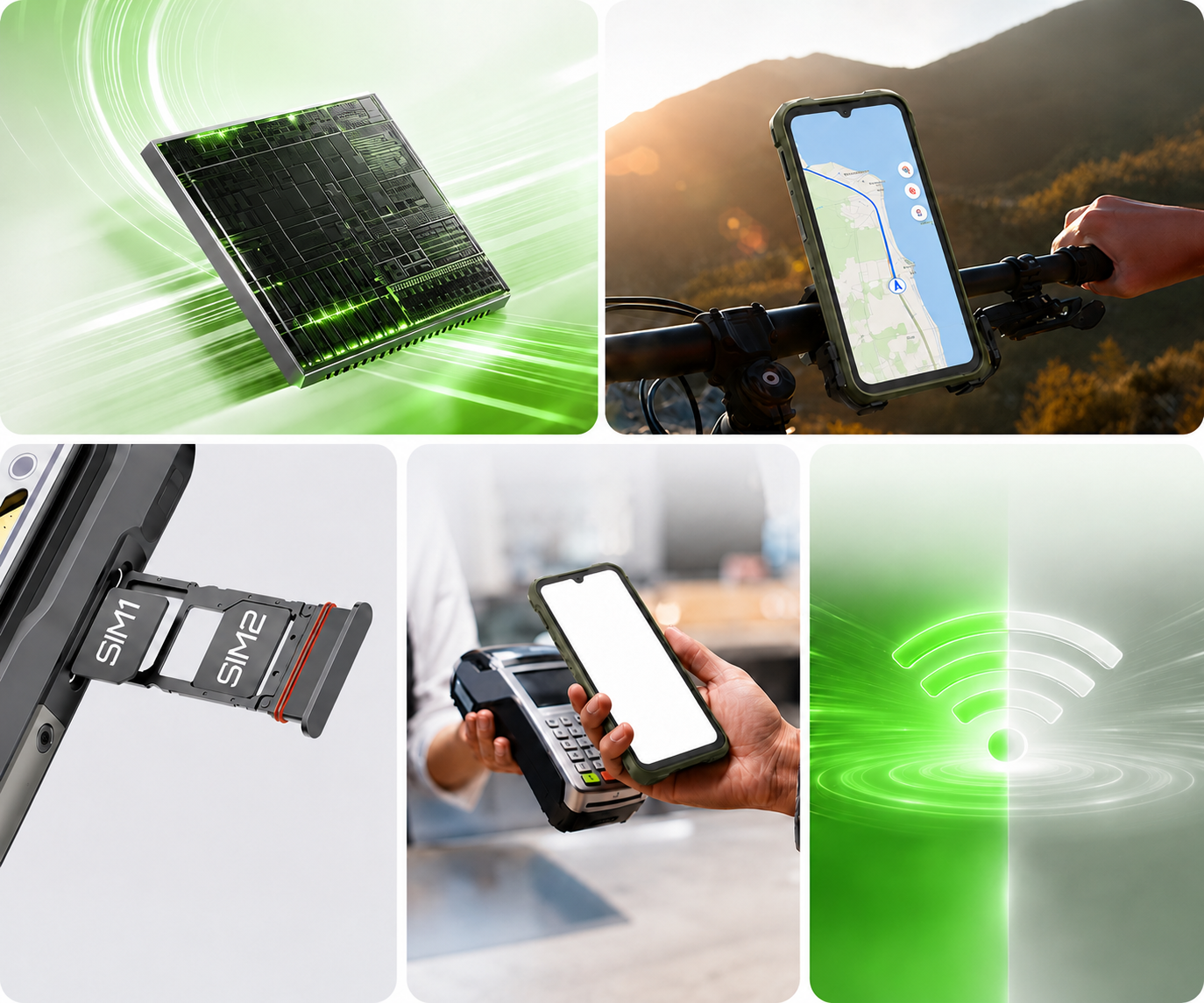 NFC i łączność w CUBOT KingKong Dura