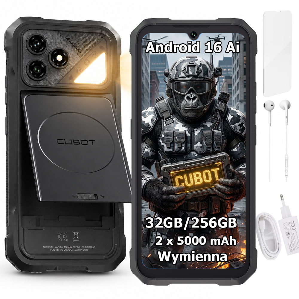 CUBOT KingKong Dura – najważniejsze funkcje