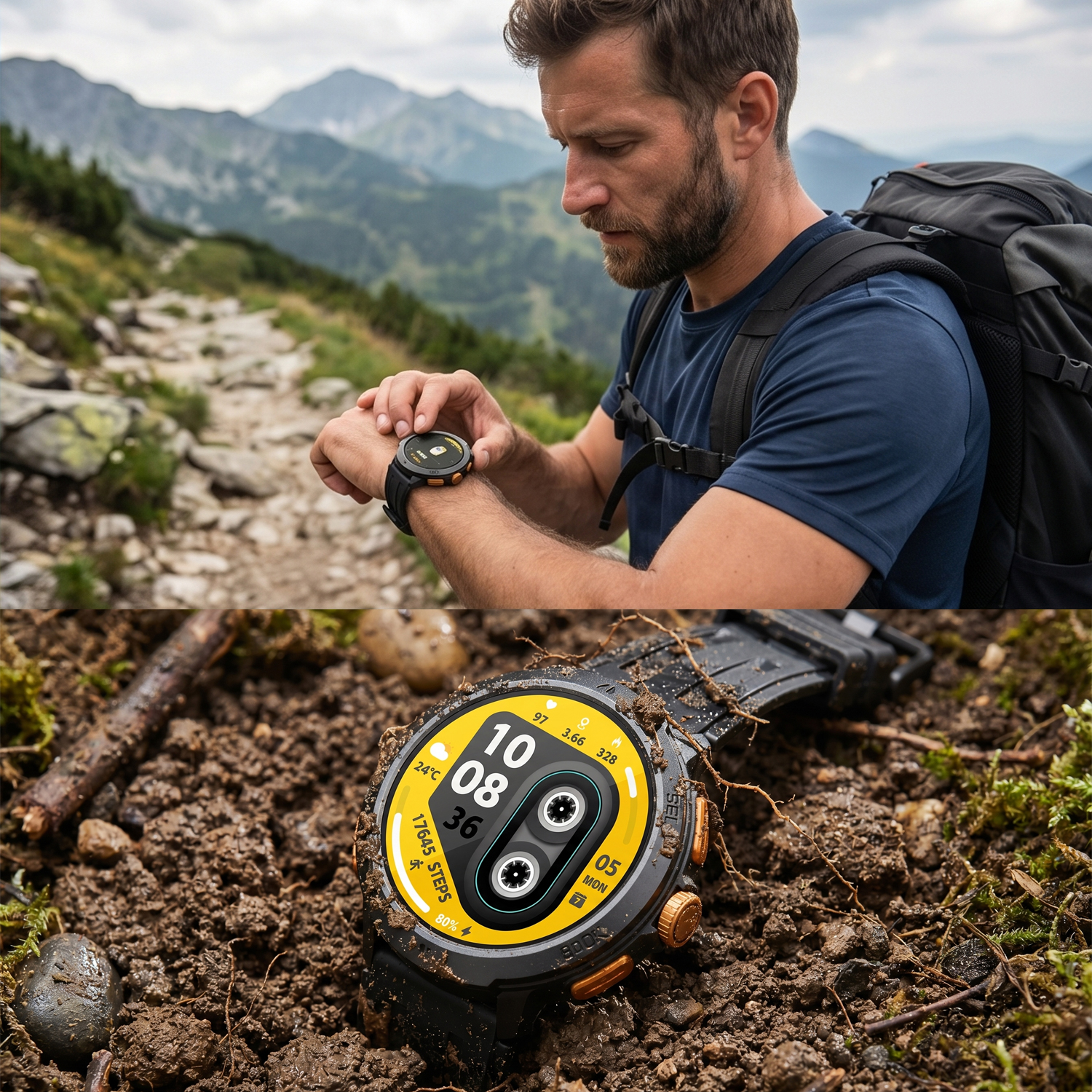CUBOT BEATBOX smartwatch bateria 730 mAh