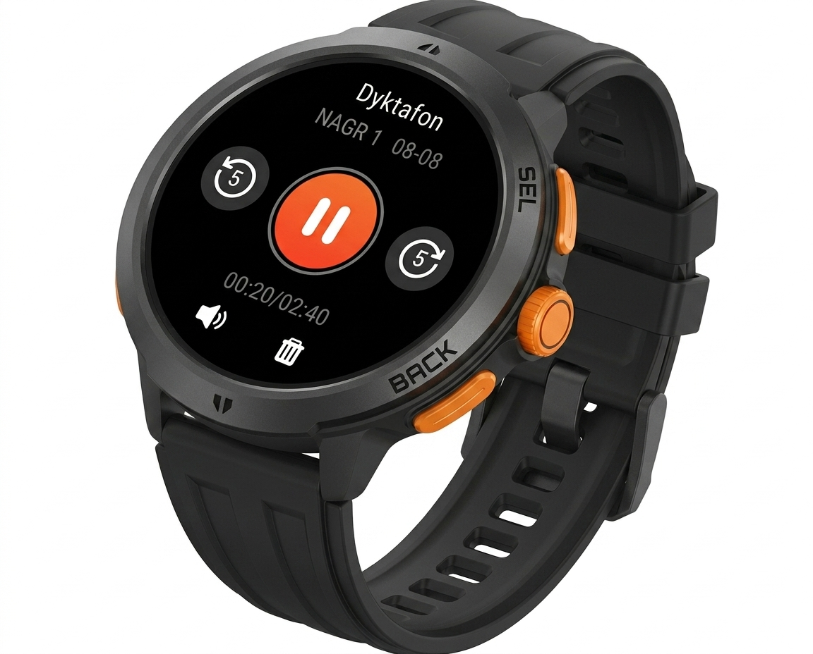 CUBOT BEATBOX smartwatch z dyktafonem