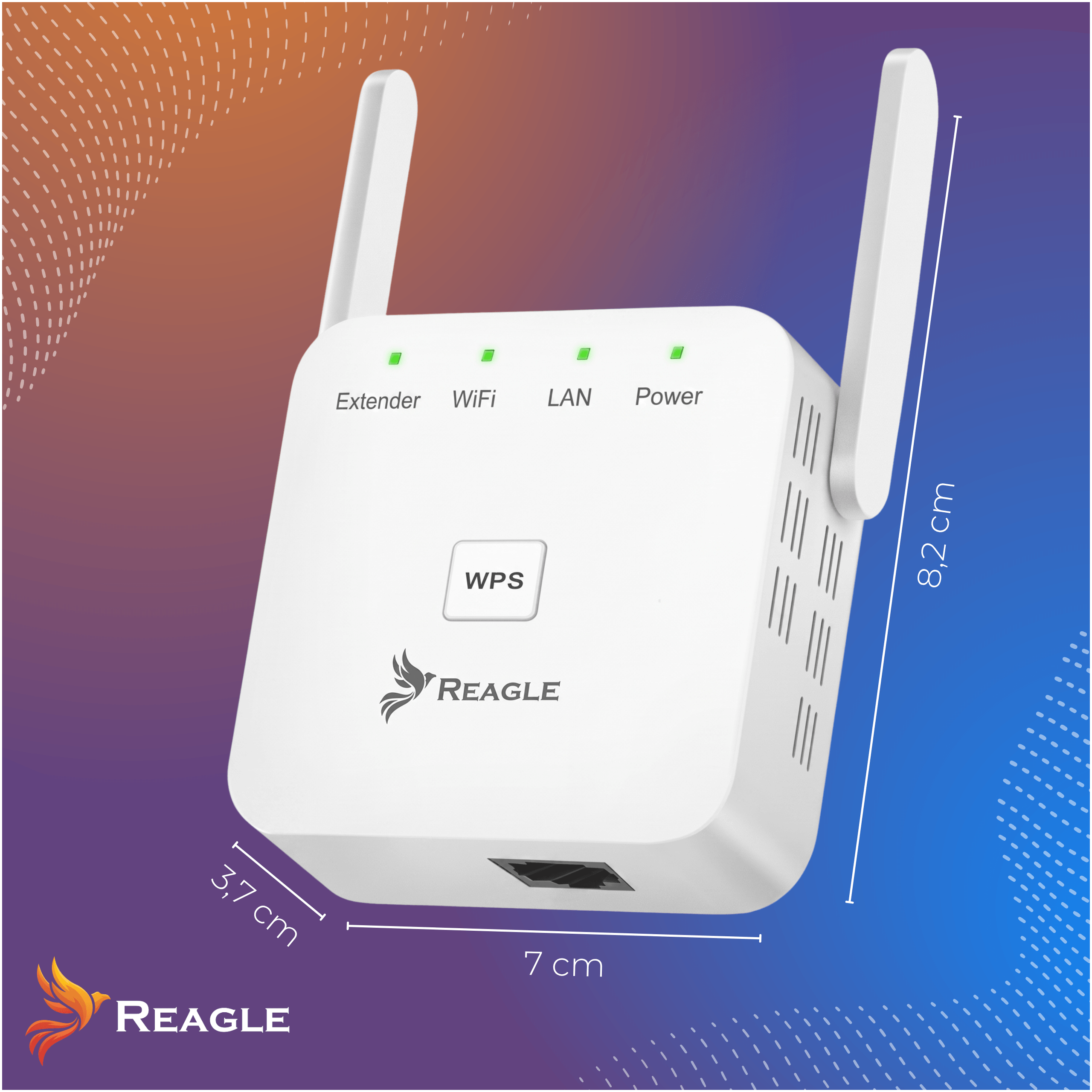 Wzmacniacz sygnału WiFi Reagle 300Mbps