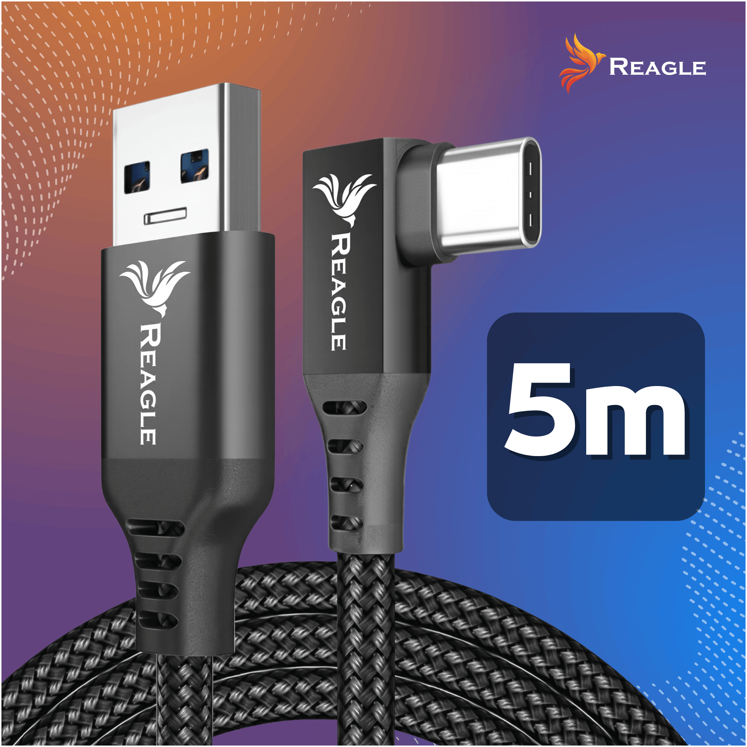 Reagle kabel USB-C Meta Quest VR Link 5m