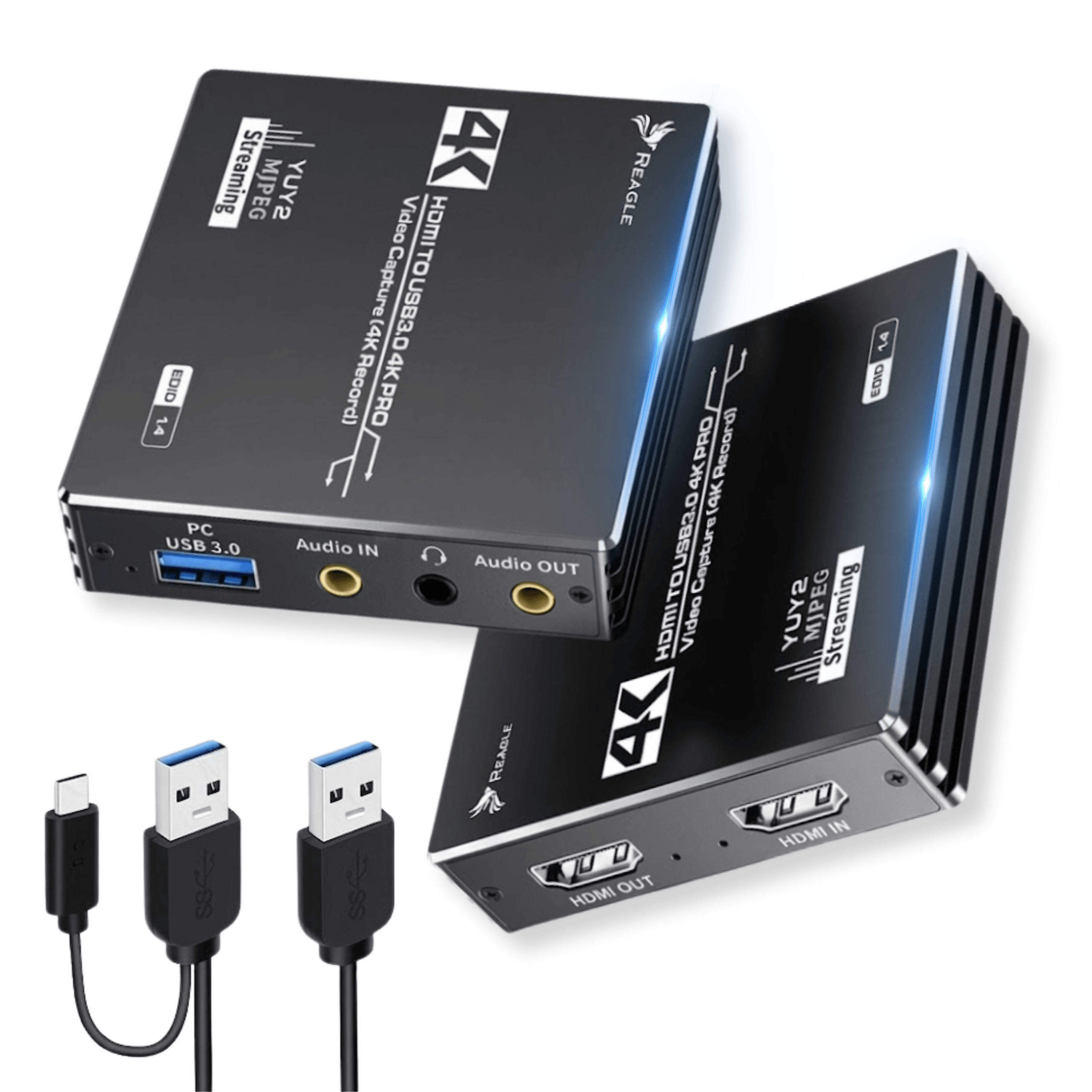 Reagle HDMI USB karta przechwytująca obraz 4K 60Hz grabber