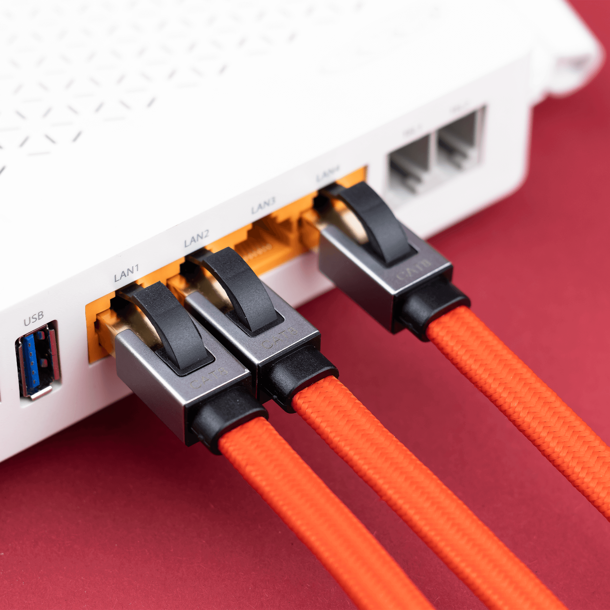 Reagle Kabel Sieciowy 3M LAN ETHERNET RJ45 Cat8 SFTP 40Gbps 2000Mhz Przewód_1
