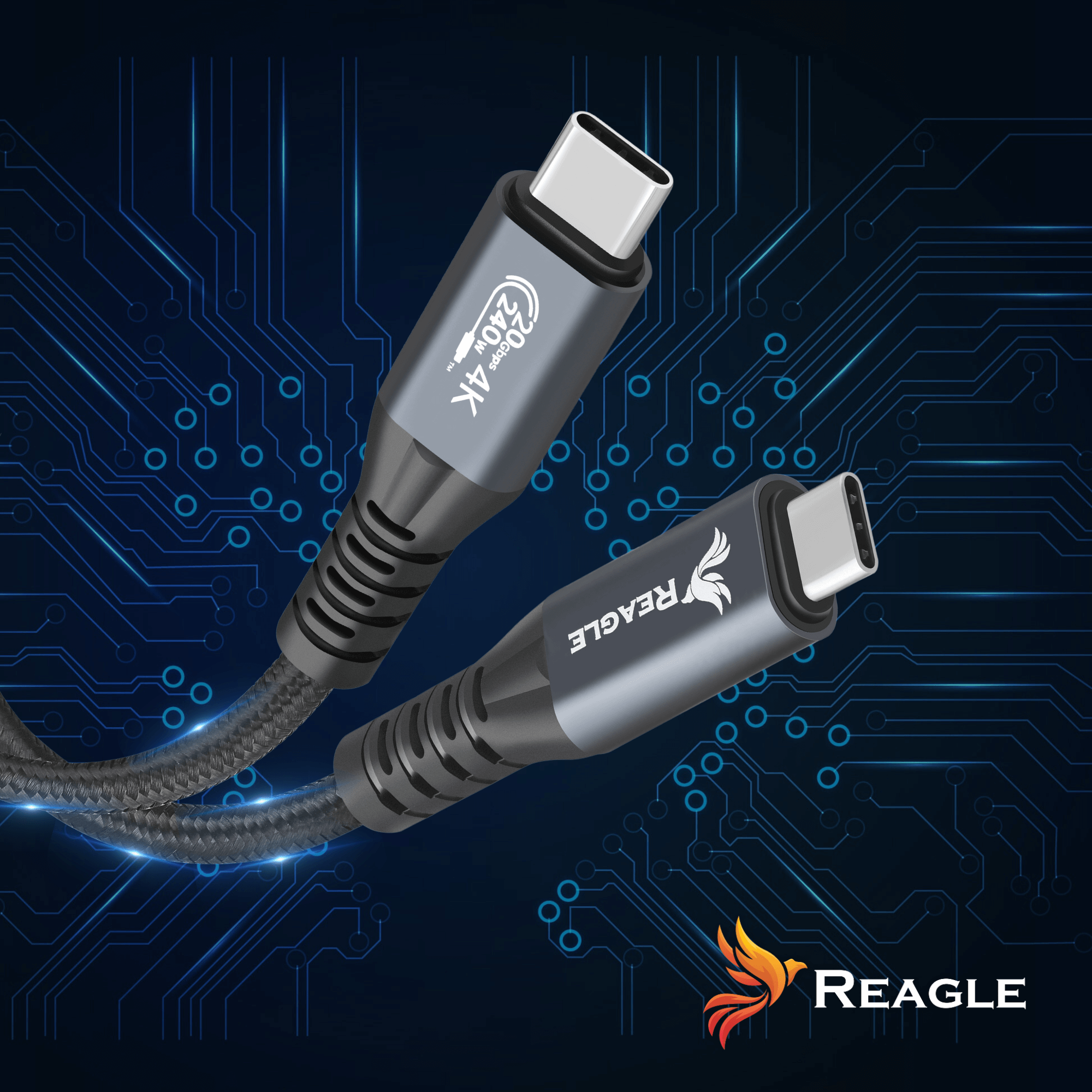 Reagle RUC500M kabel USB-C 5m wzmocniona konstrukcja