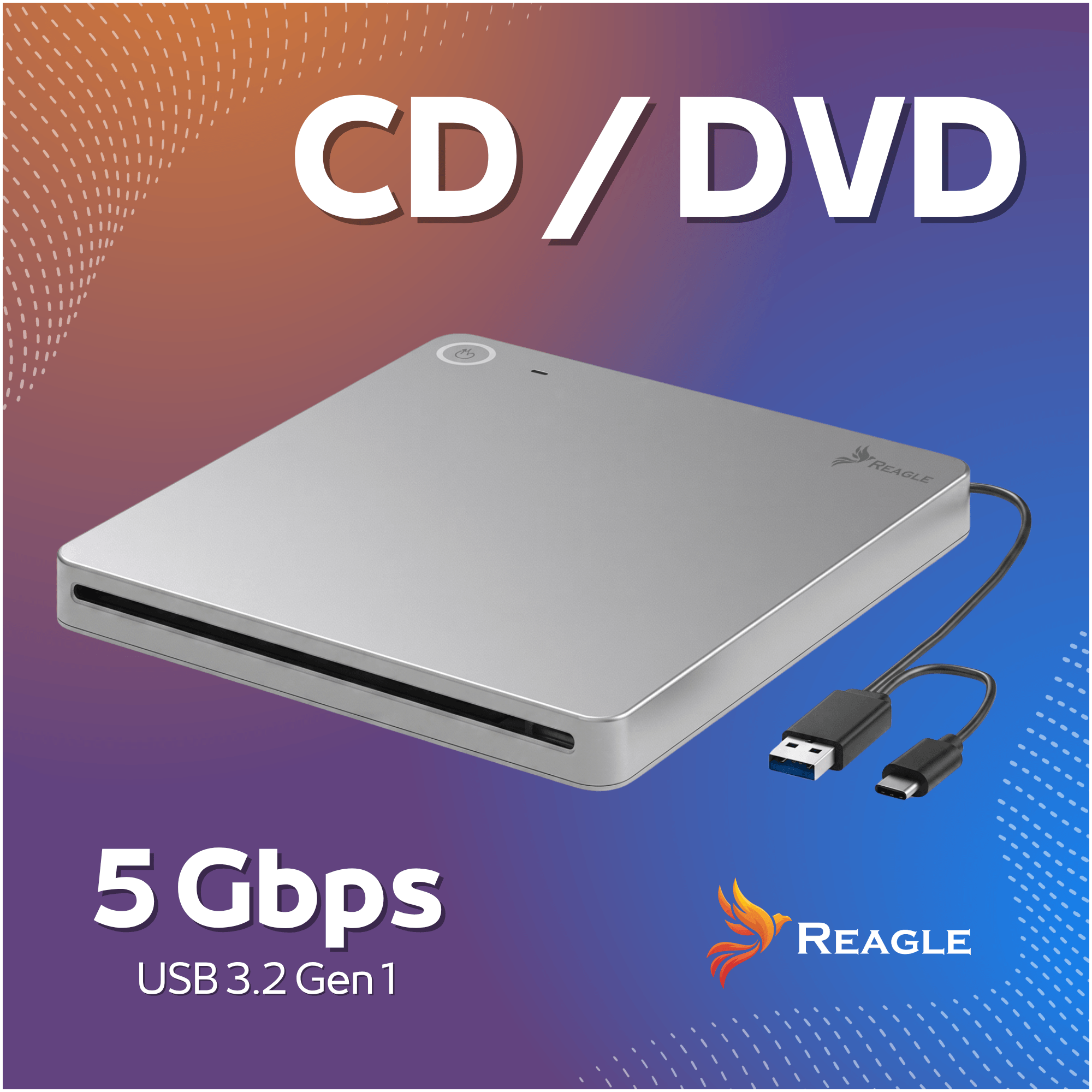 Zewnętrzny napęd CD-R / DVD USB 3.0
