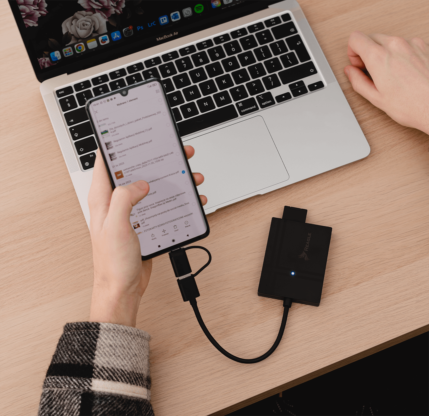 Reagle RYACSD5 USB-A USB-C OTG