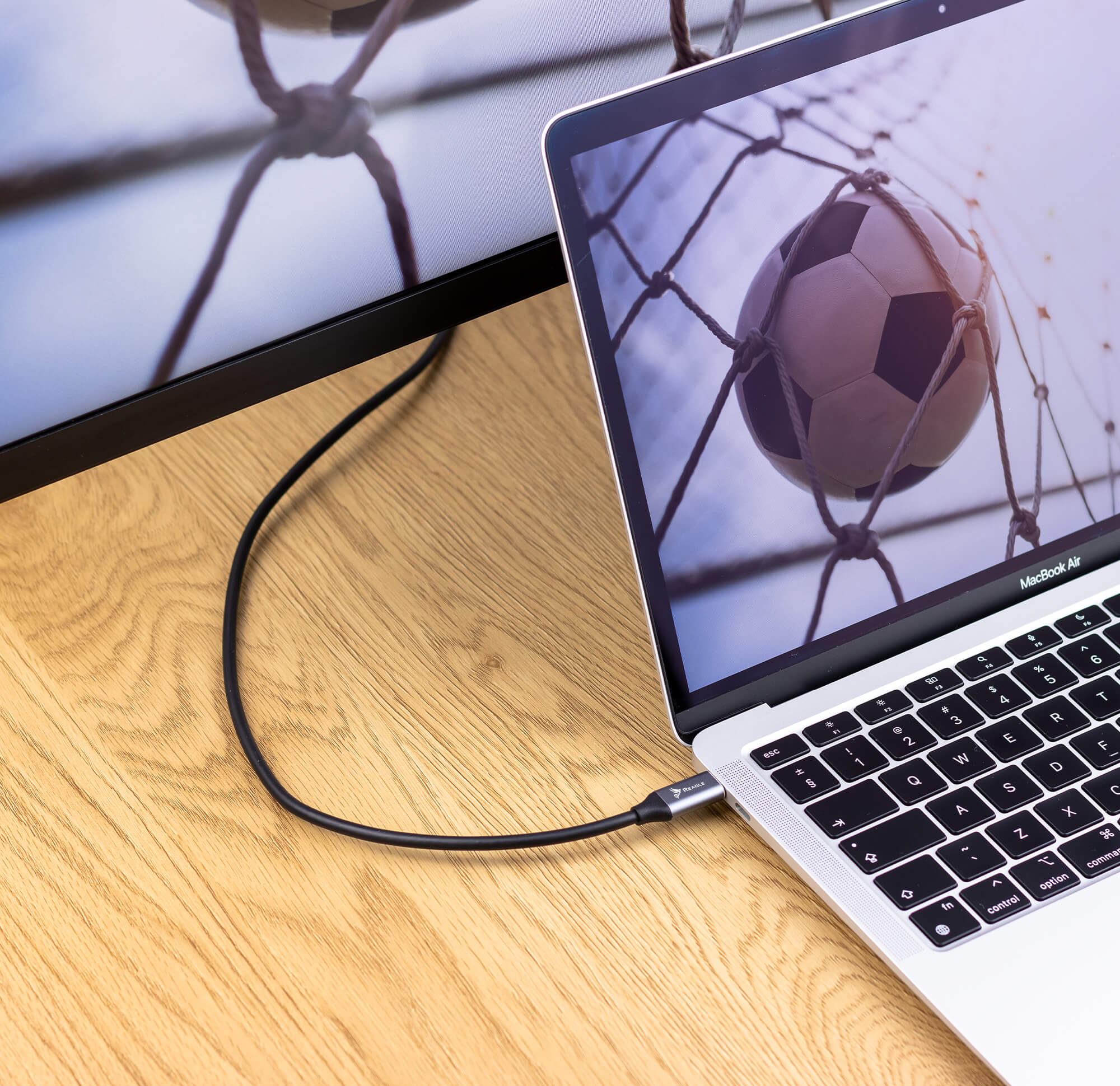 Reagle Kabel Thunderbolt USB-C Mini DisplayPort 4K 60Hz 1,8M_2