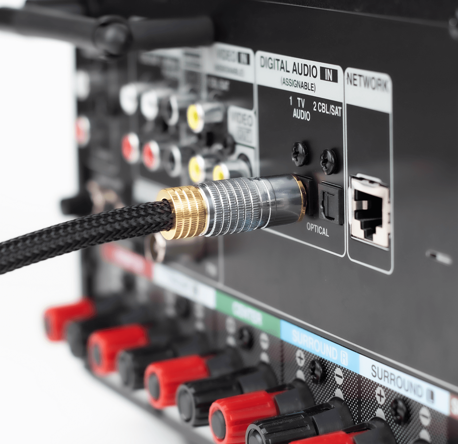 REAGLE KABEL OPTYCZNY PRO TOSLINK T-T AUDIO HQ SPDIF 5M_1