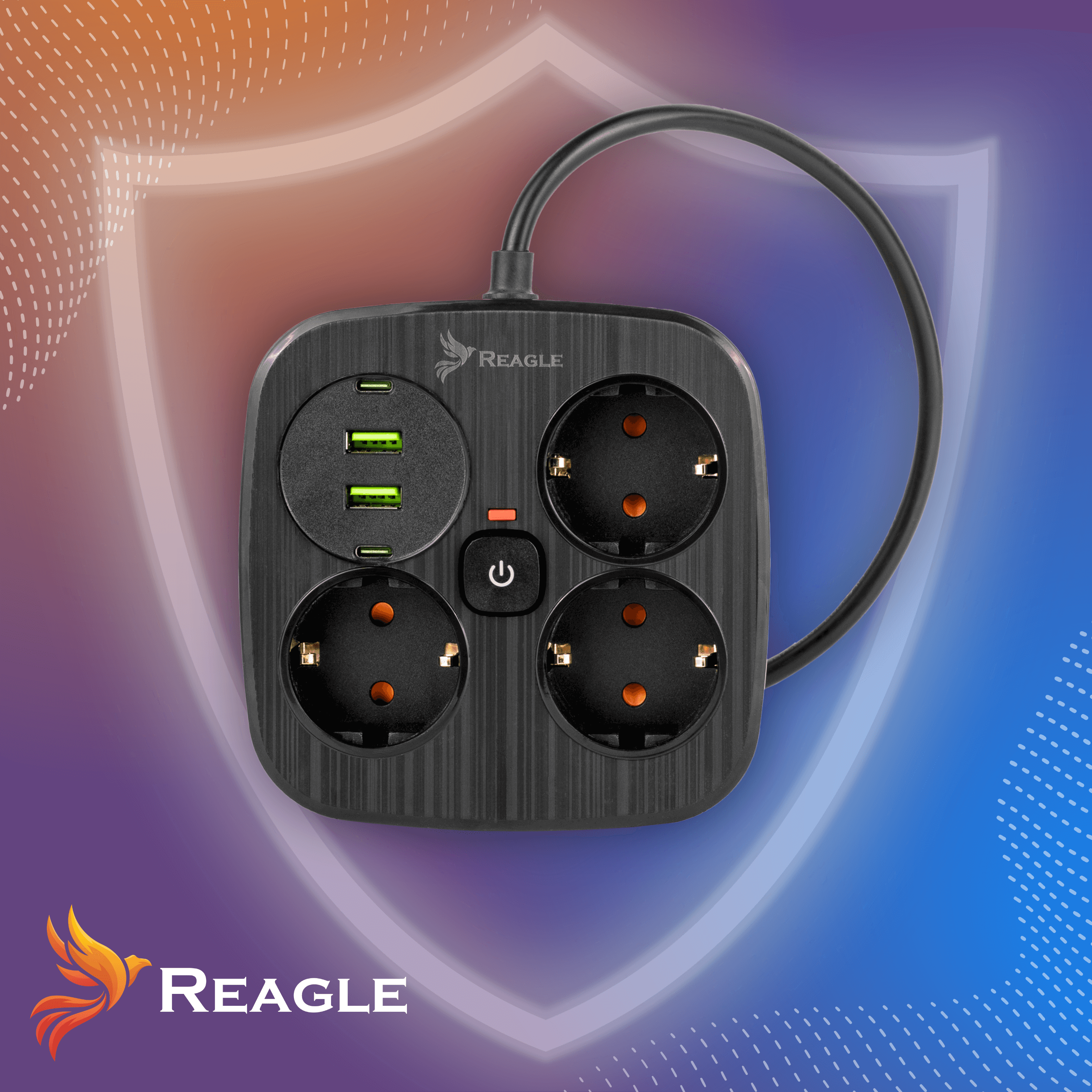 Reagle RSTRIP31 ochrona przeciążeniowa 2500W antyprzepięciowa