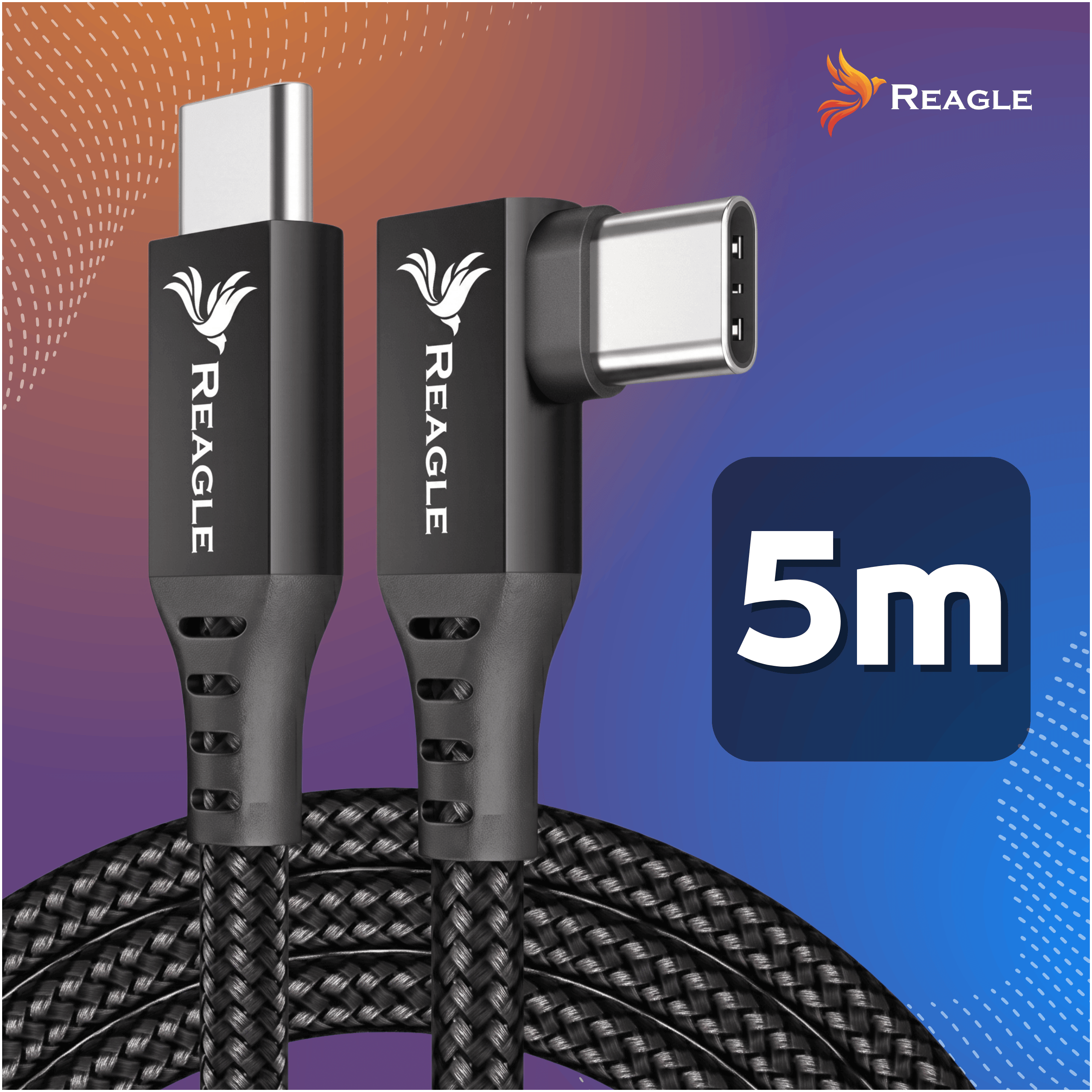 Reagle kabel USB-C VR Link 5m 10Gbps Oculus Quest