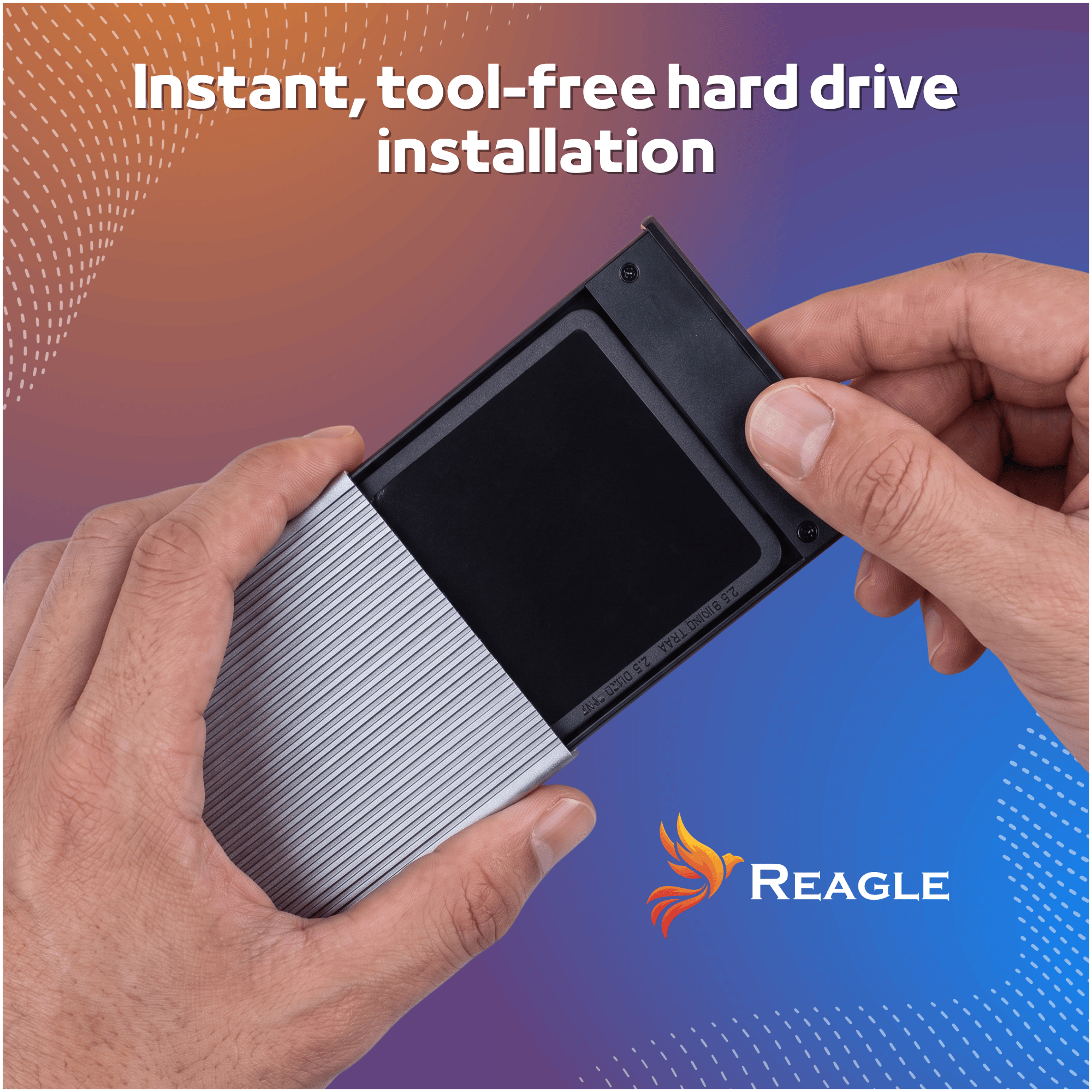 Reagle RE3SATA obudowa dysku SSD HDD 2,5 USB-C