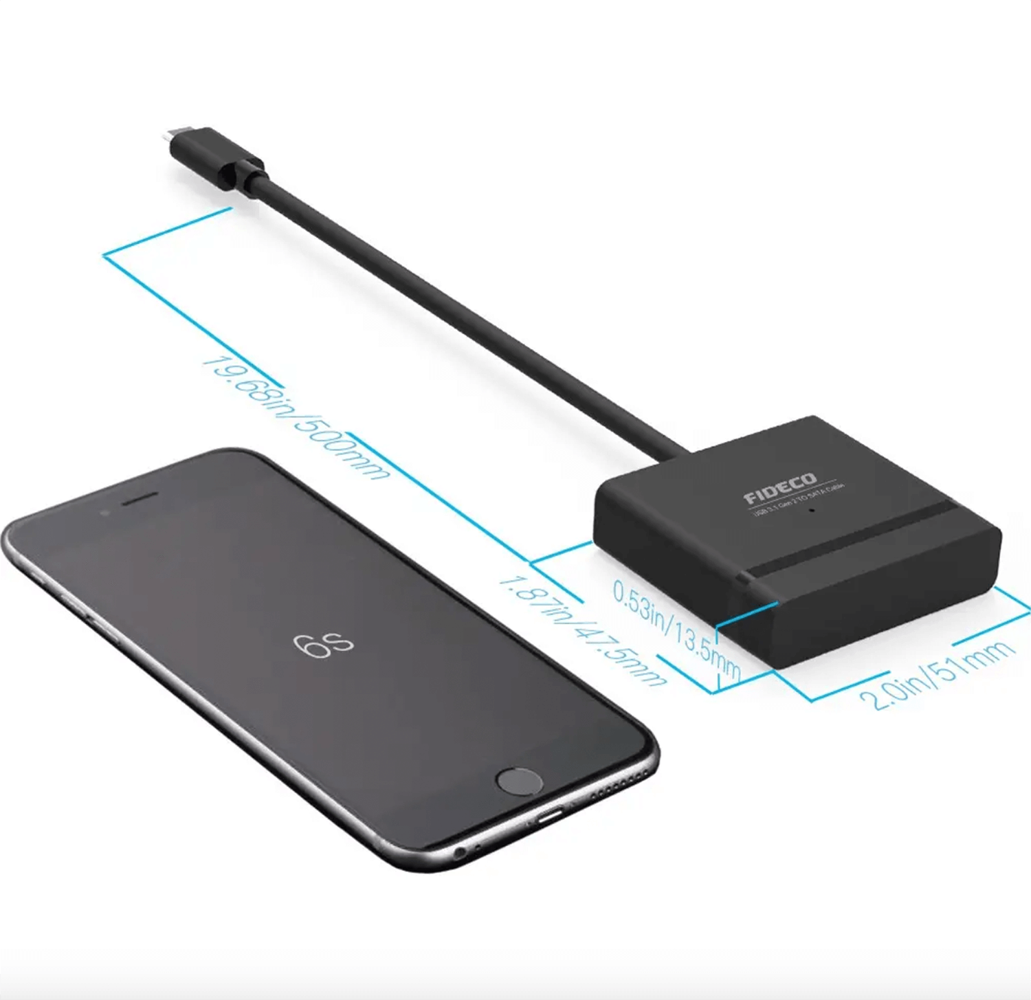 Reagle Adapter USB 3.1 SATA 2,5" do HDD SSD Adapter kablowy 5GB/s_3