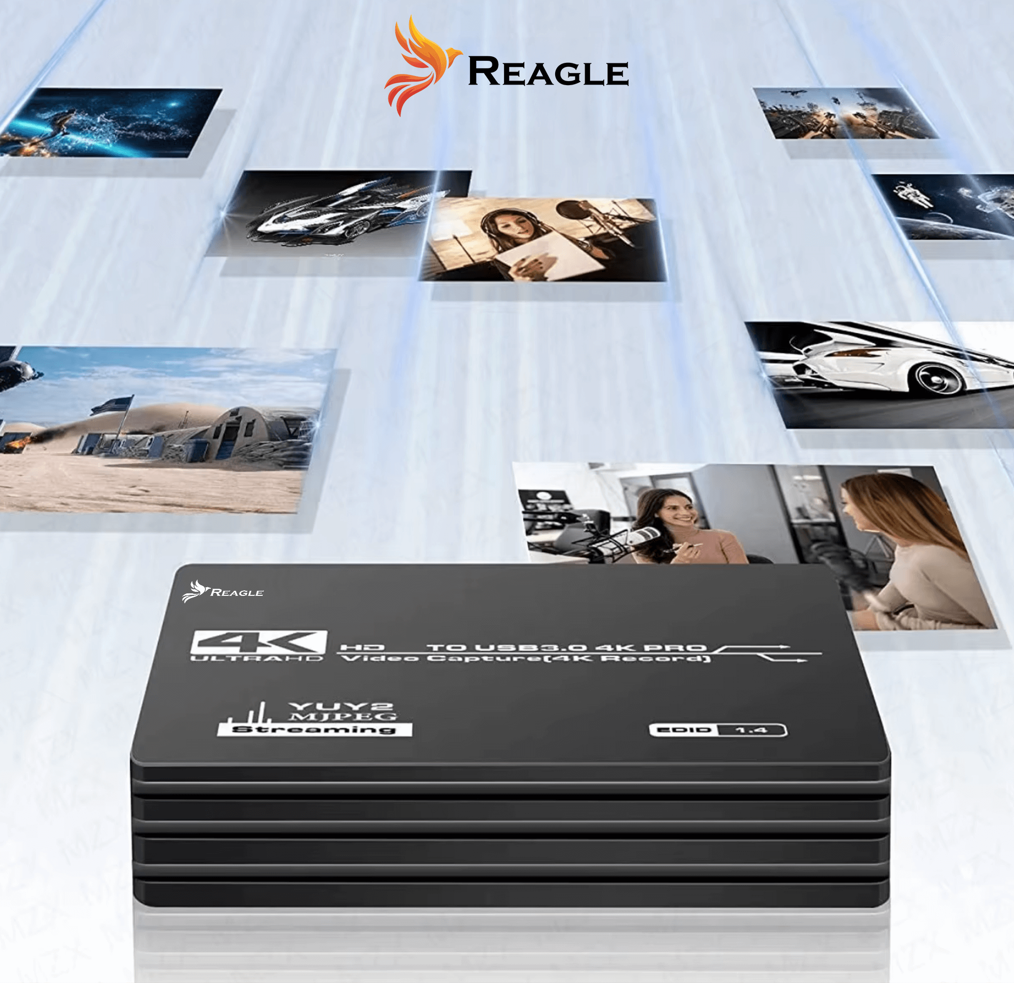 Reagle RYVC7 aluminiowa obudowa karta przechwytywania HDMI