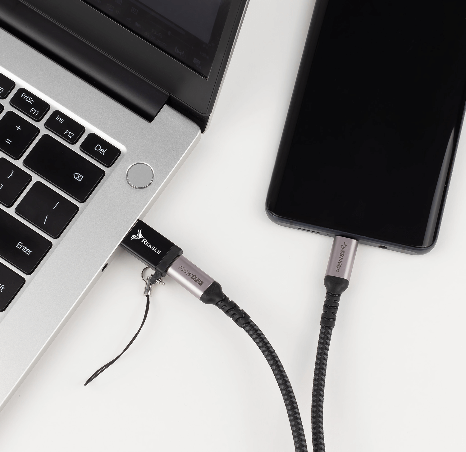 Reagle OTG Adapter USB-A USB-C 3.2 100W_2