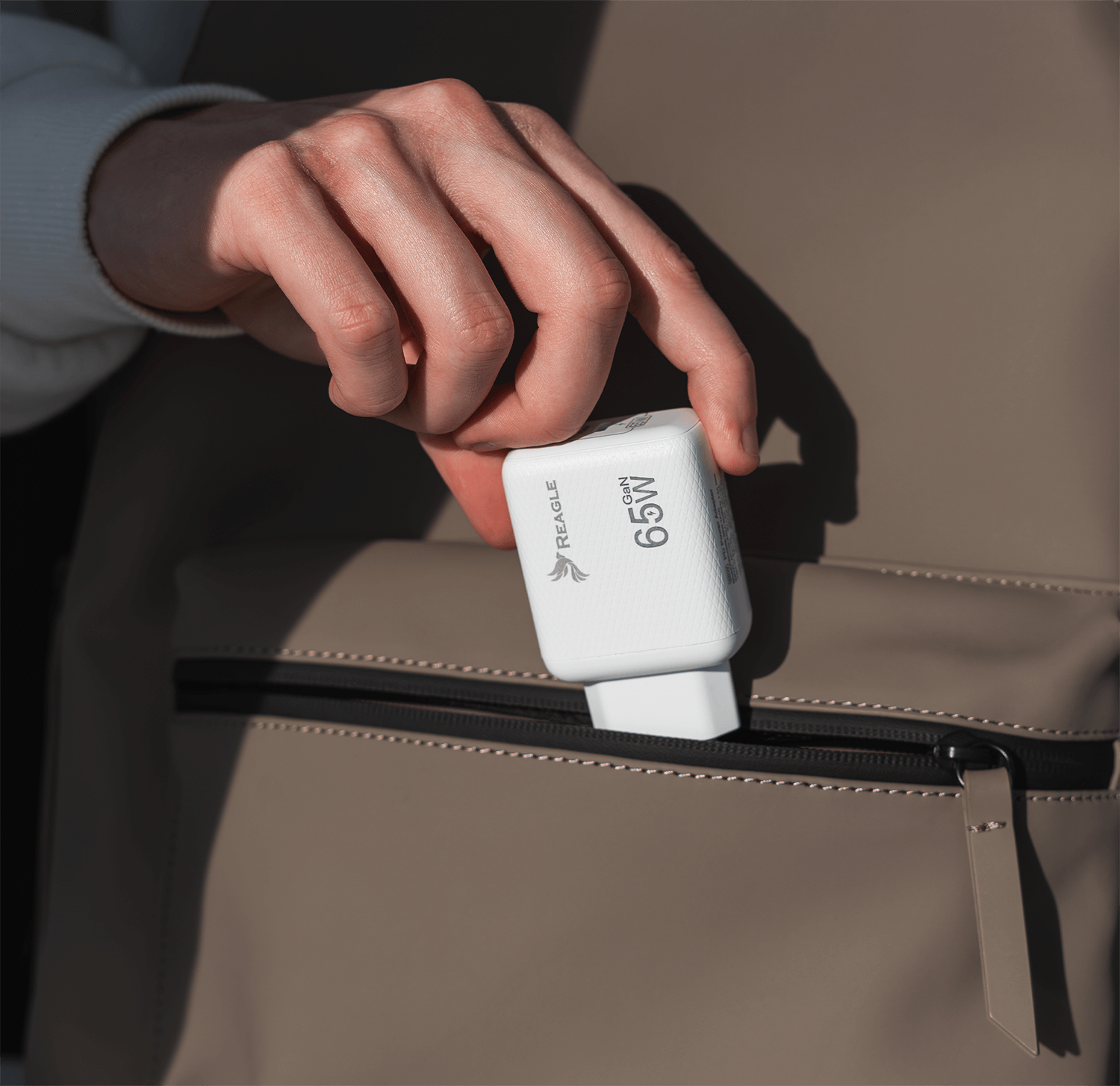 SZYBKA ŁADOWARKA GaN 65W USB-C QC 3.0 ZASILACZ DO MACBOOK LAPTOPA IPHONE 15_3
