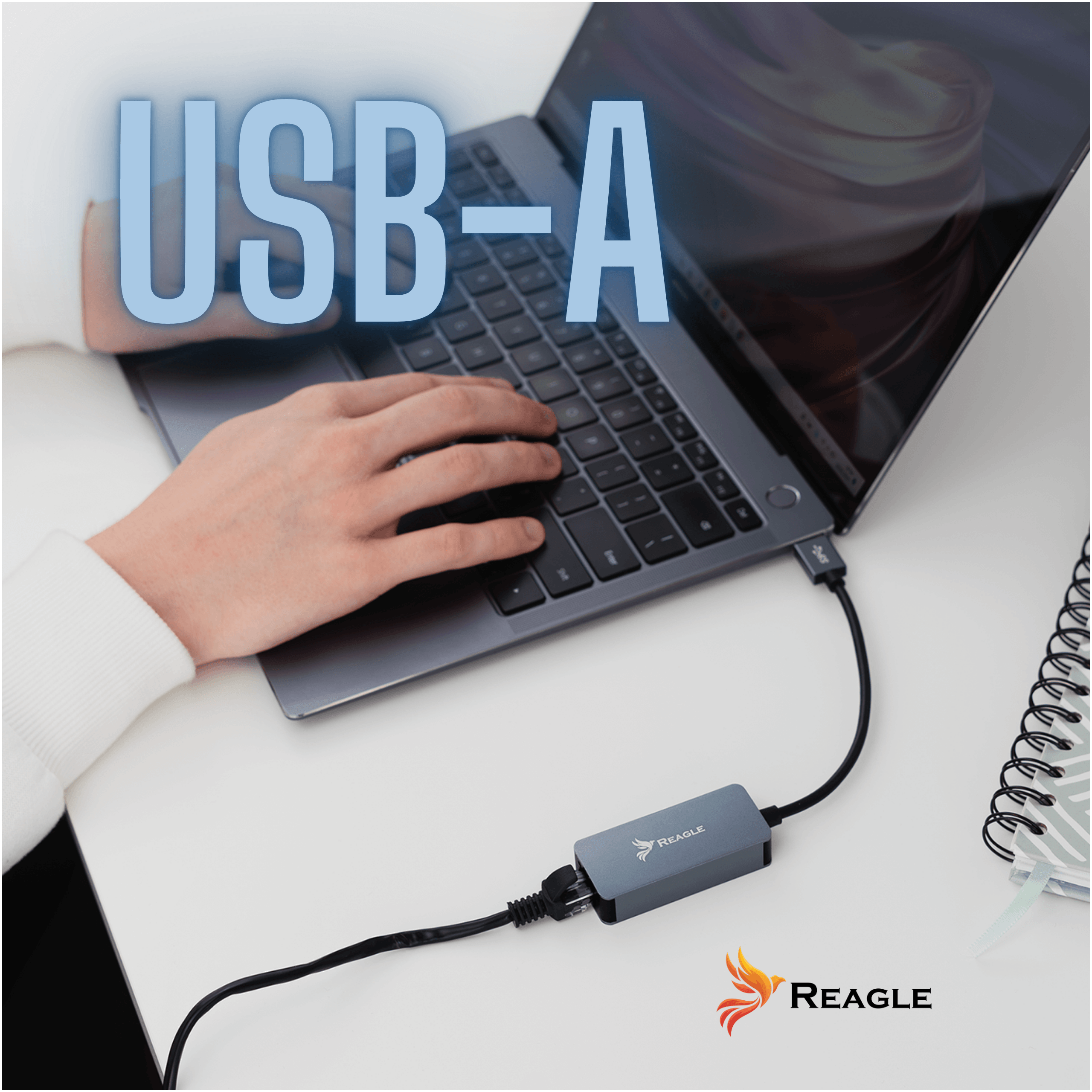 Adapter USB 3.2 Ethernet RJ45 Reagle 2.5Gbps
