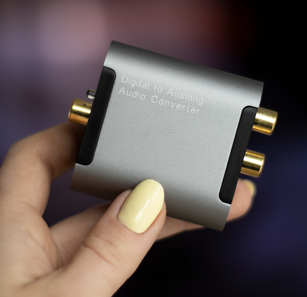 REAGLE OPTISCHER DAC TOSLINK KOAXIAL CINCH RCA KONVERTER_1